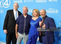 The original Fantastic Four from the unreleased 1994 movie attends the premiere of Fantastic Four (2025)