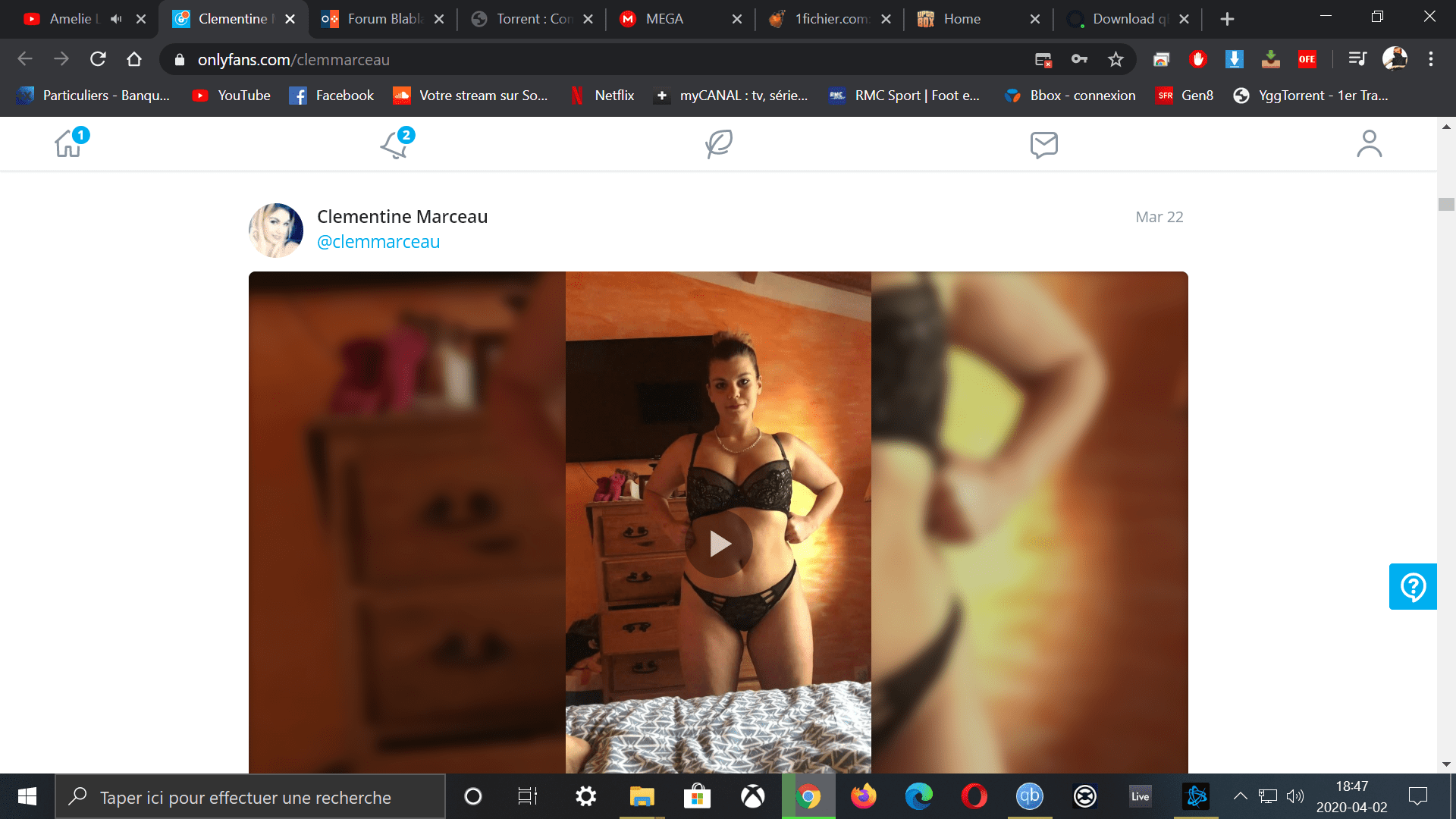 Clementine Marceau onlyfans LEAKED (link mega coming very soon) : ucampute