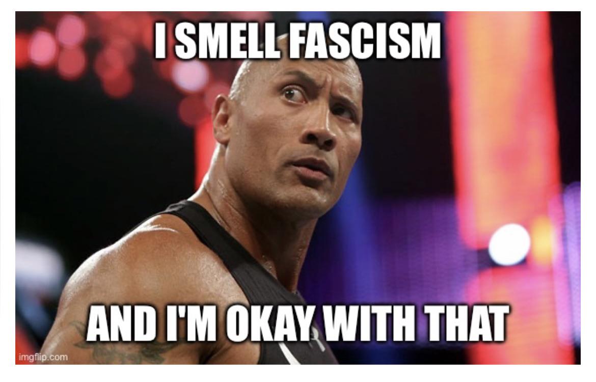 Dwayne is about to have a really bad week. : rPoliticalHumor