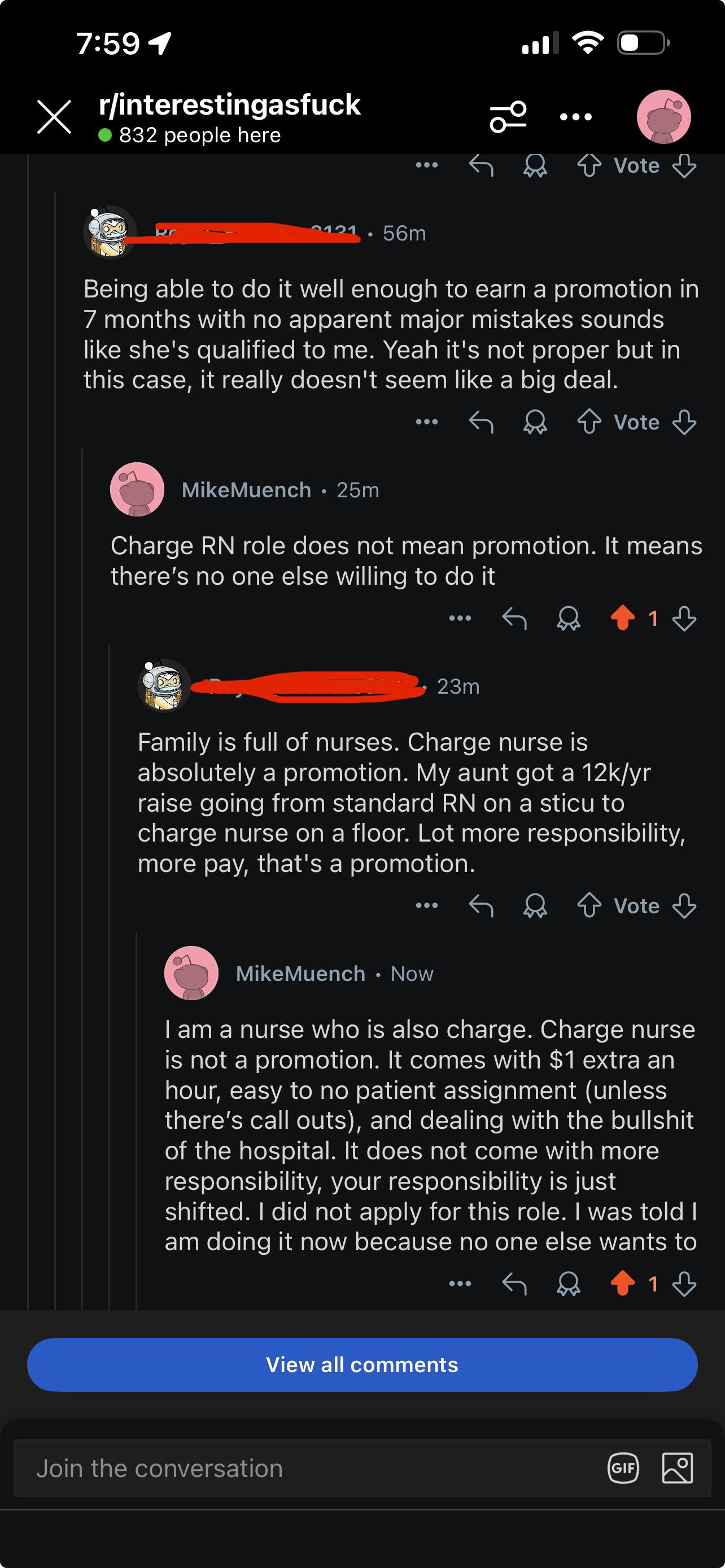 Charge Nurse Responsibilities Without Pay Increase: Manage More, Earn Less?