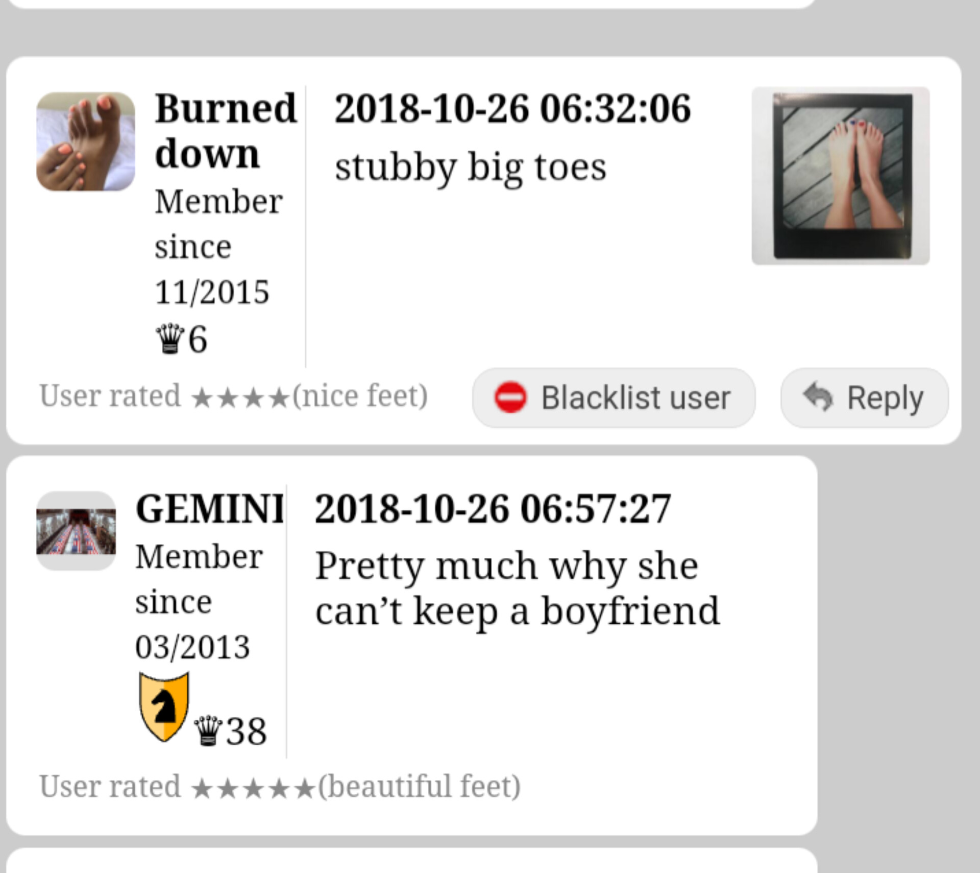 Outjerked by Wikifeet users : rpopheadscirclejerk