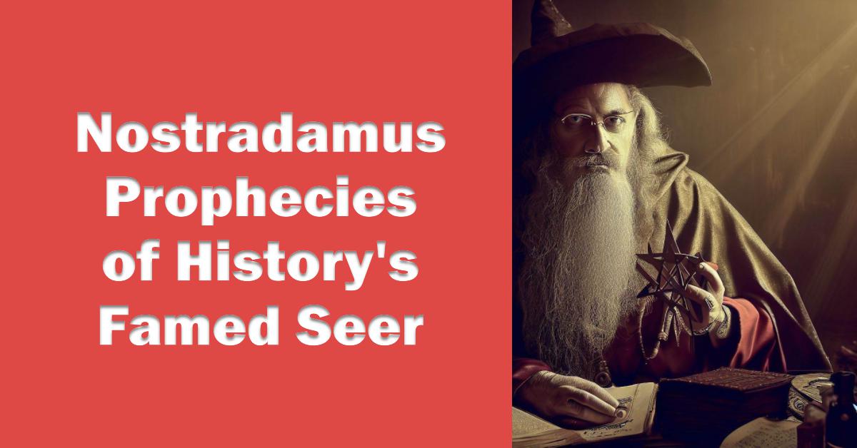 Unveiling the enigma: exploring the life and prophecies of nostradamus