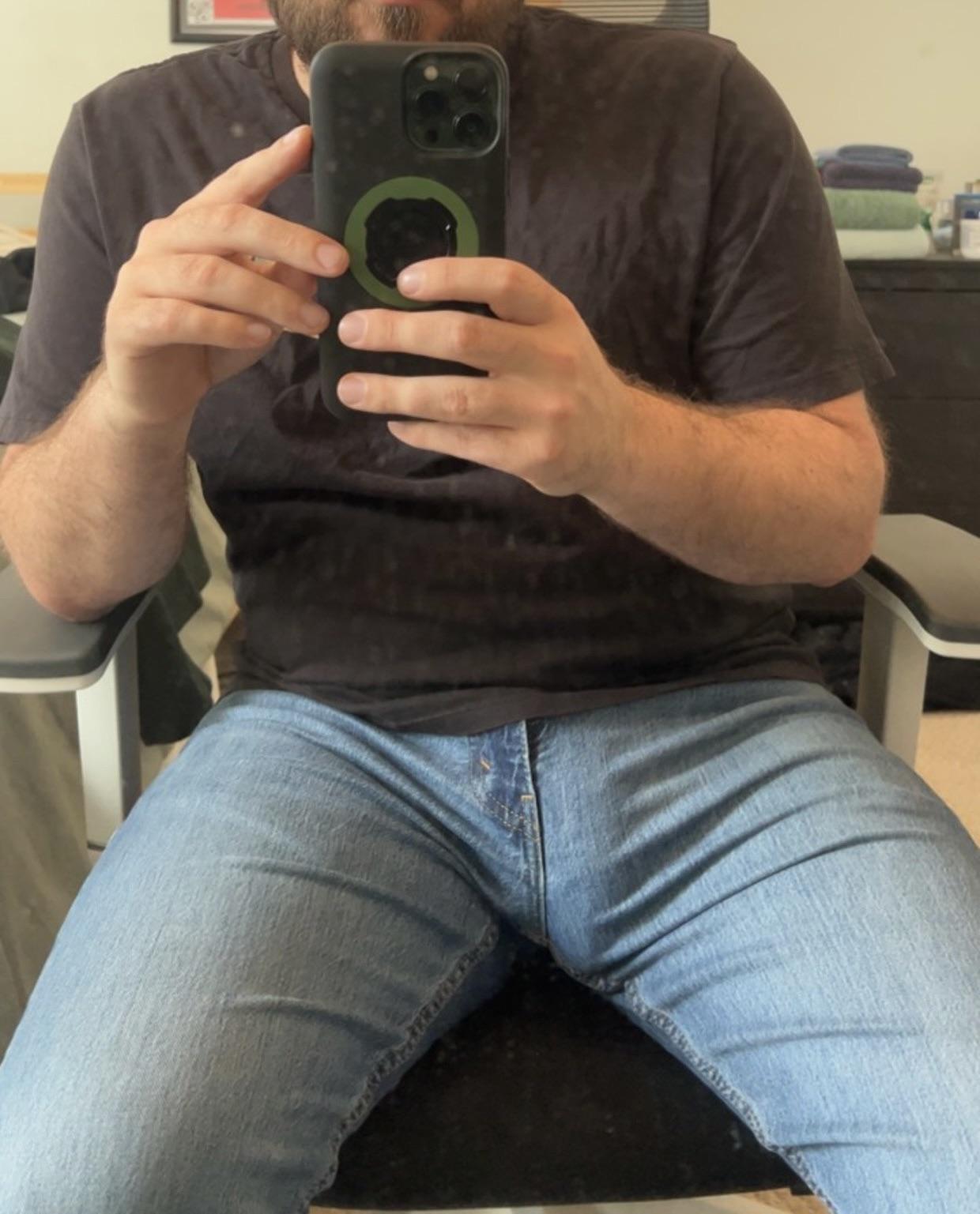 Tight jeans