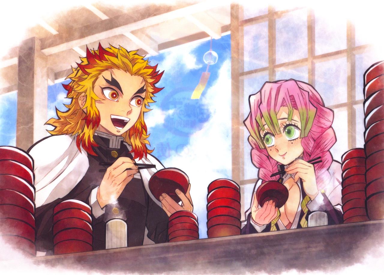 Who would you ship Mitsuri with thats not Obanai? I love the Obanai x Mitsuri ship but my friend thinks that Mitsuri shouldve ended up with someone else. : rKimetsuNoYaiba