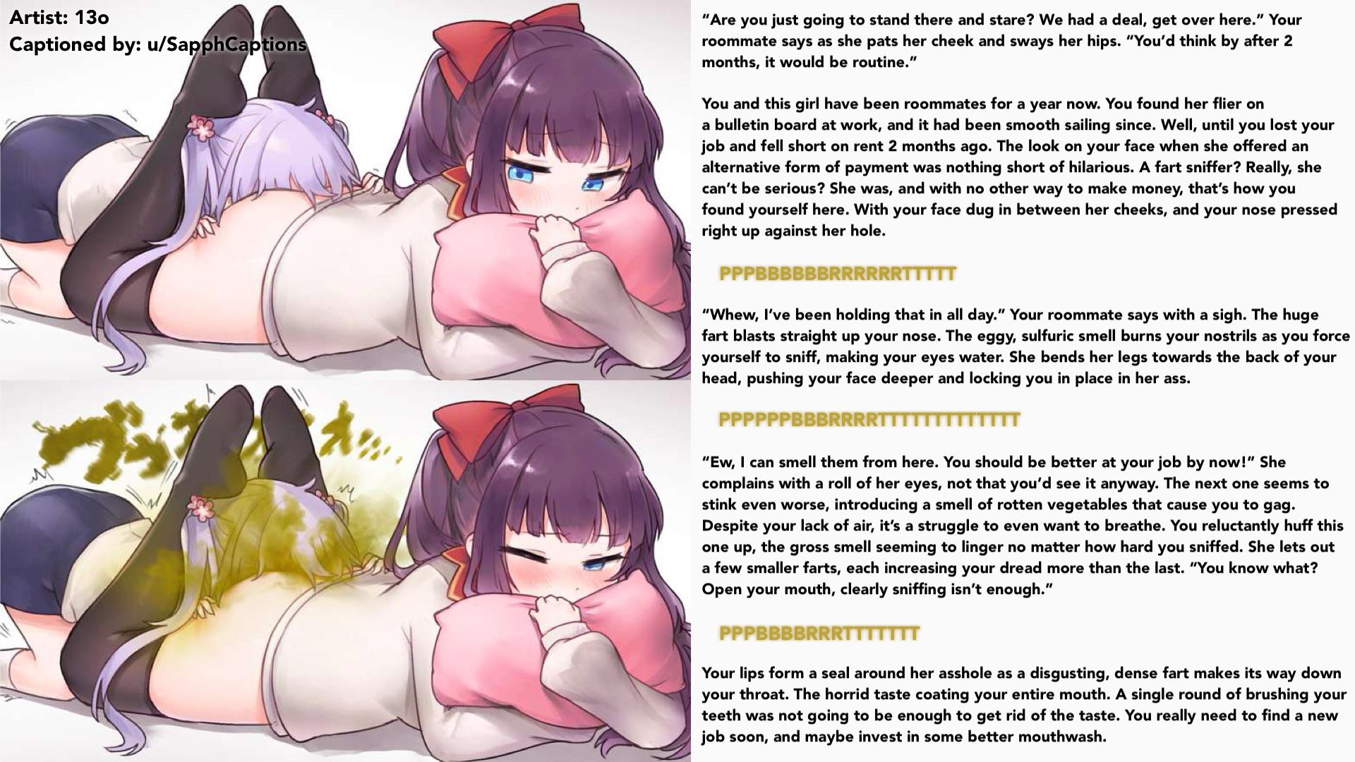 An Alternative Form of Payment (Artist: 13o) [Fart] [Mouth fart] [Femdom]  [Taking advantage] : rGrossdom_academy