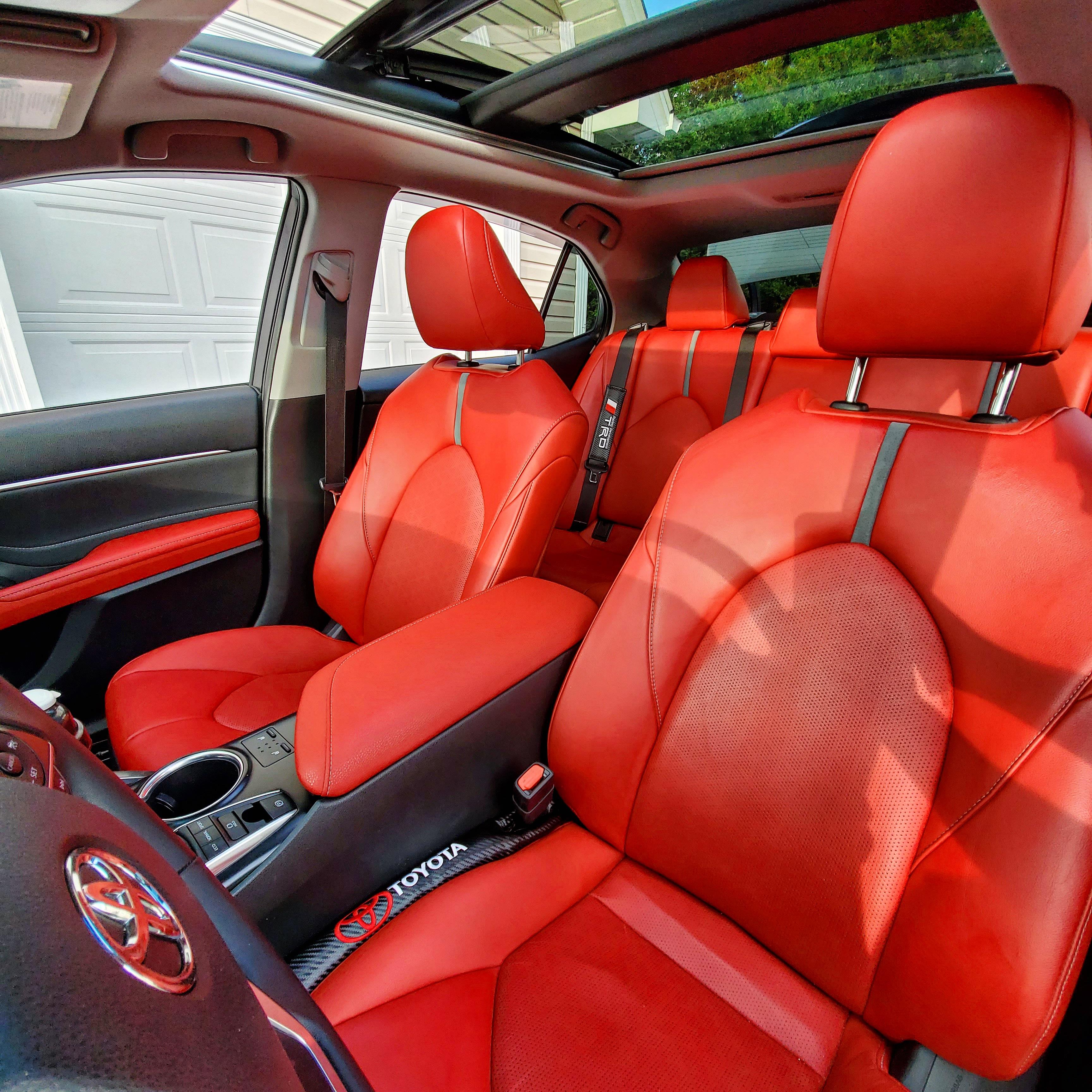 Details 96+ about toyota camry 2020 red interior latest