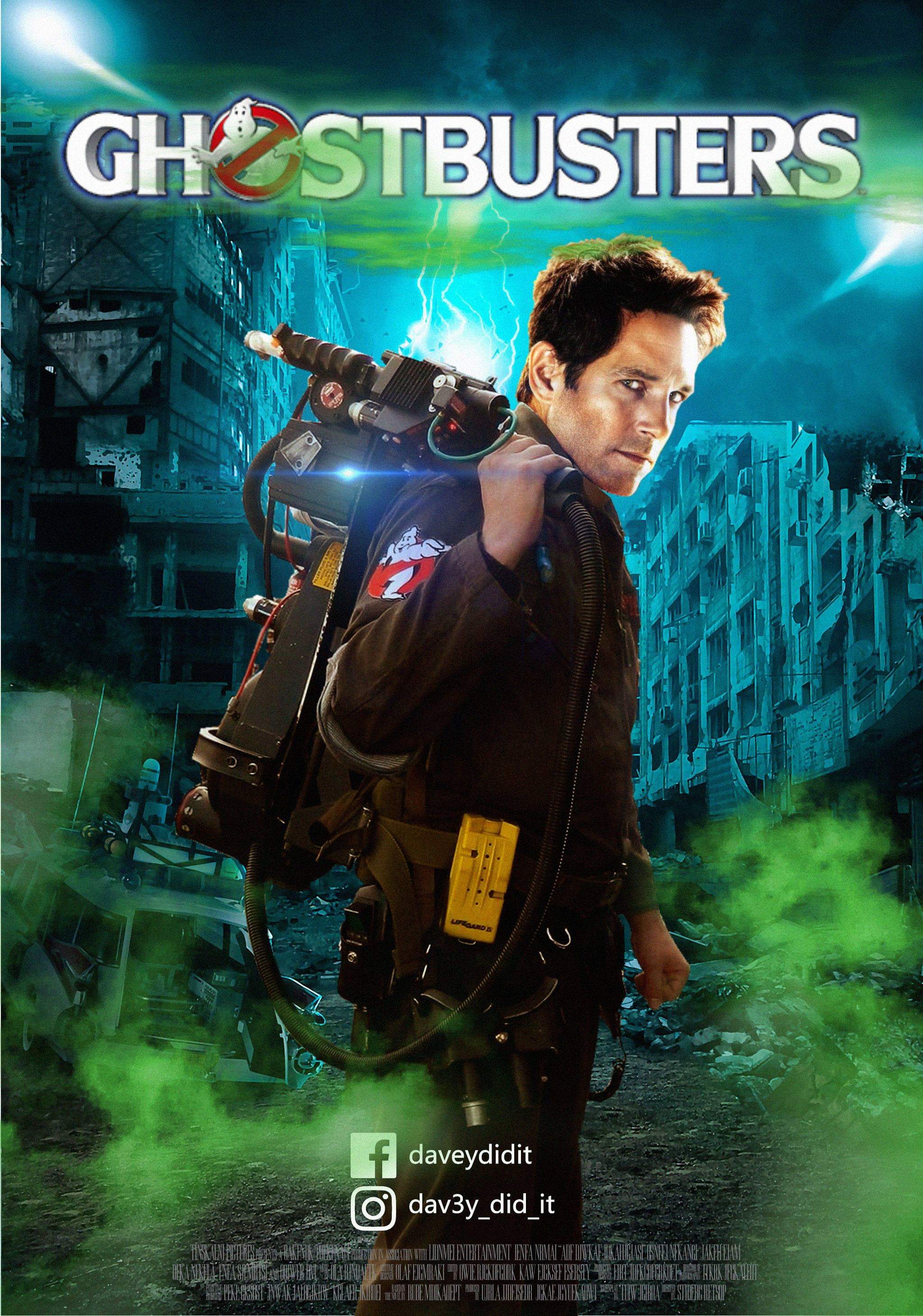 Ghostbusters 1 Paul Rudd : Paul Rudd Answers The Call Ghostbusters