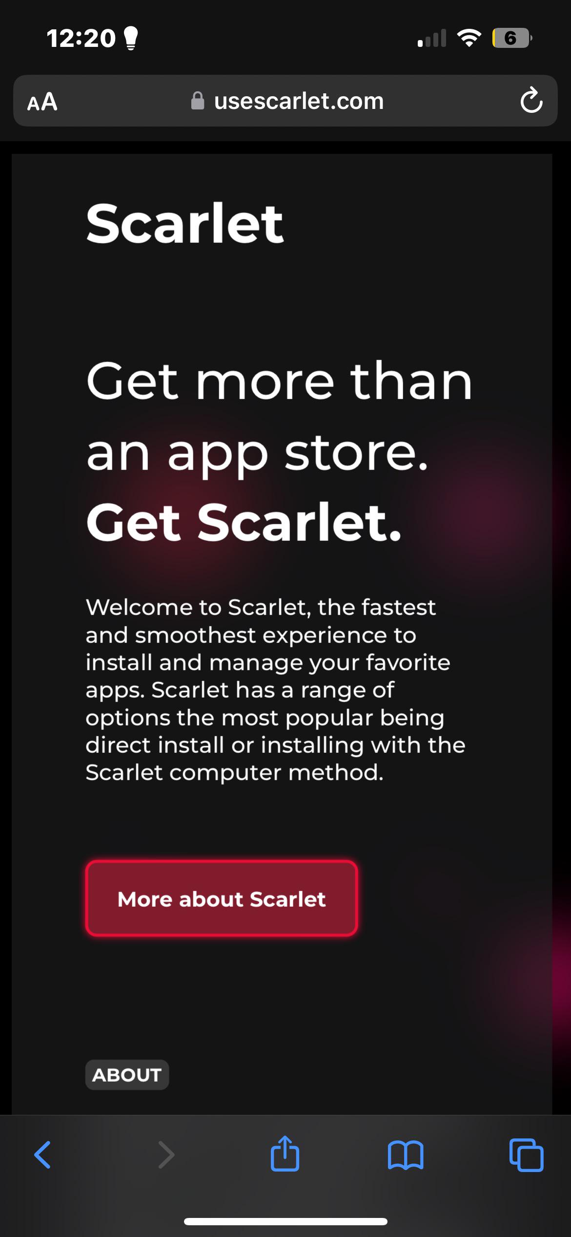Is scarlet app safe? : rsideloaded