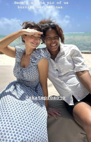 ‘Here’s a cute pic of us burning our retinas’ | IG May 2025