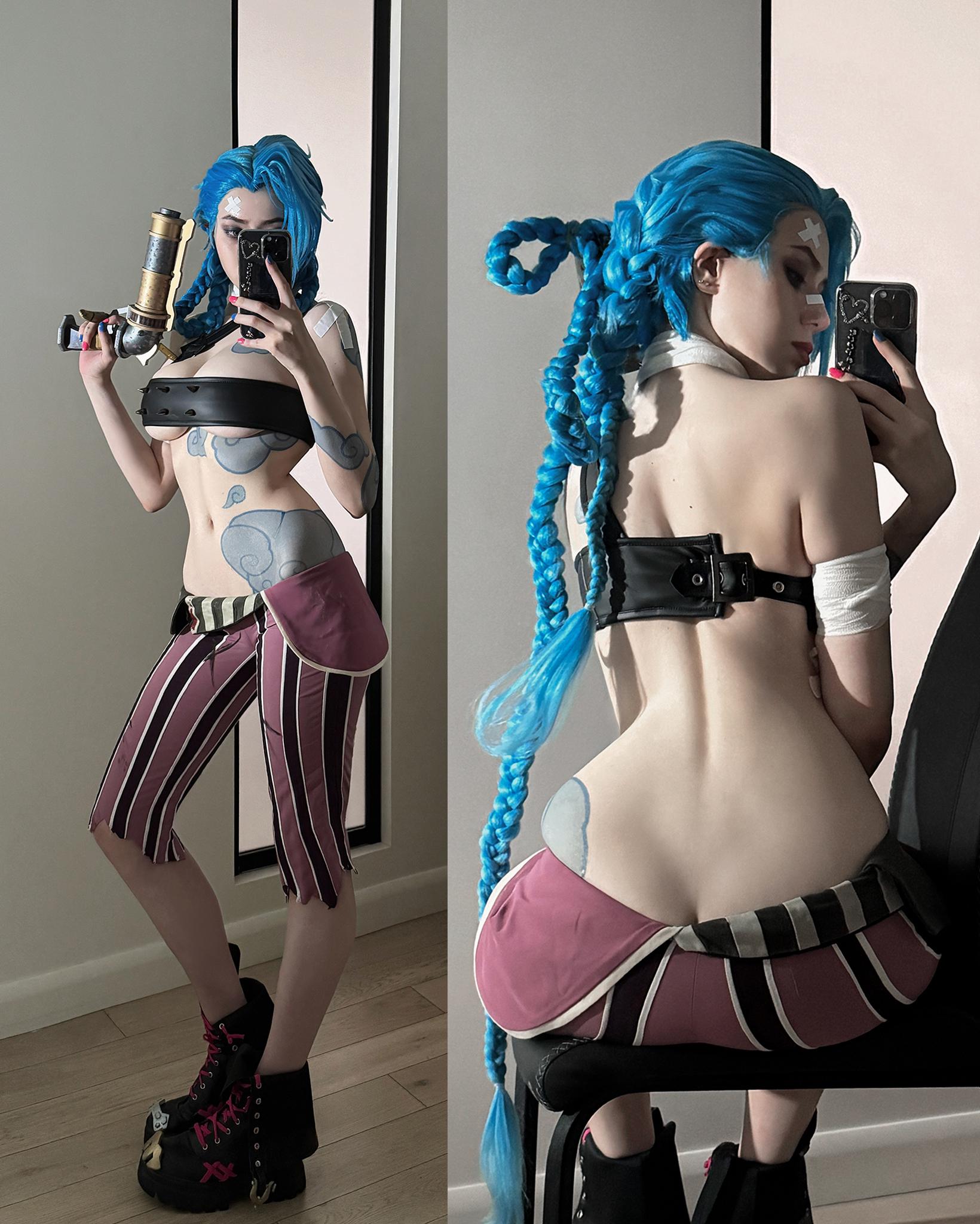 Jinx [League of Legends : Arcane] (Alina Becker) : rrule34