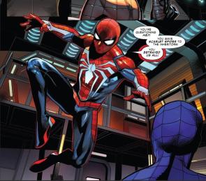 Advanced suit looks great in the comics