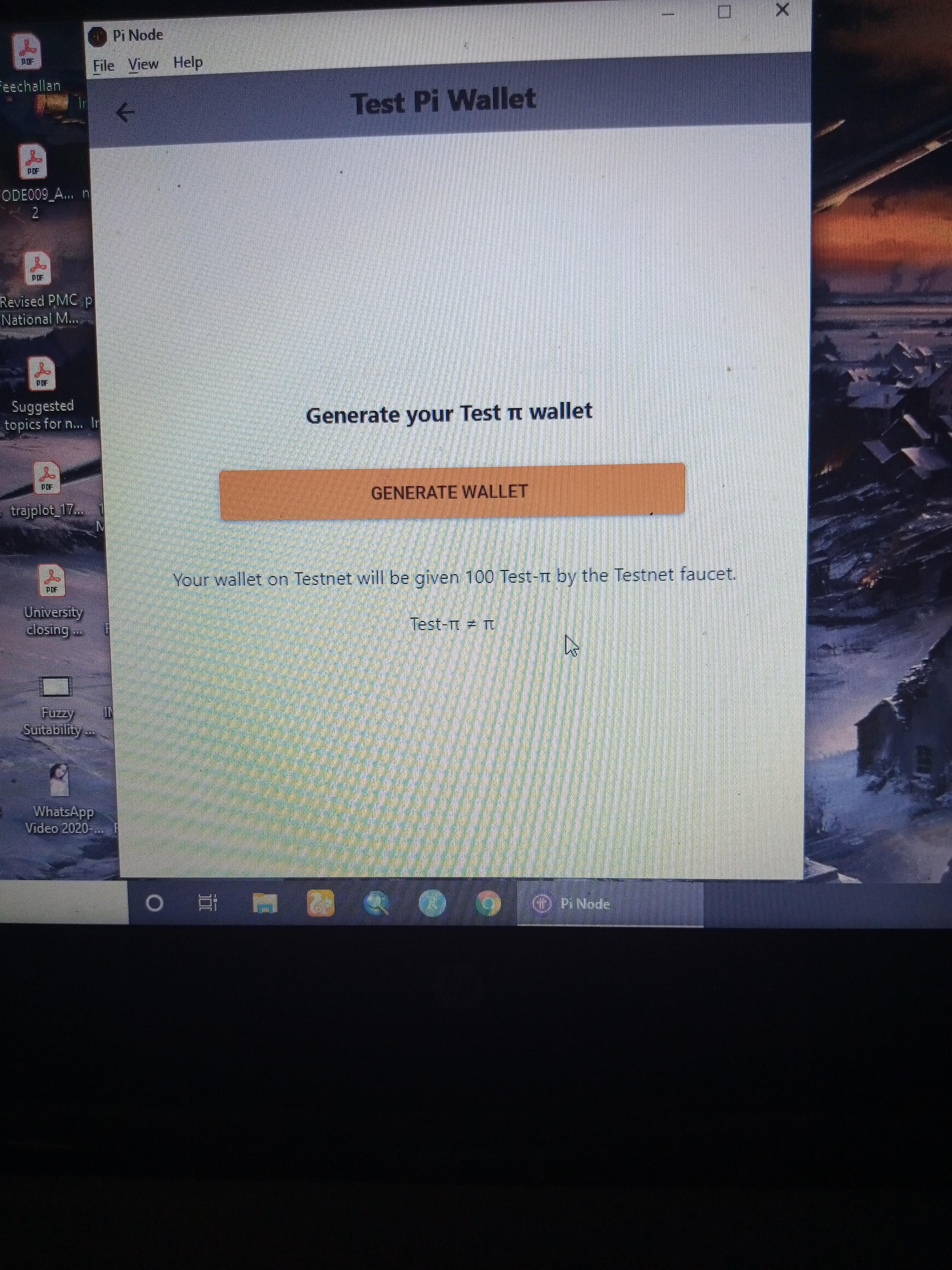 As cryptocurrencies emerge globally, muslims have asked for clarity as. I Have Got Pi Testing Wallet R Pinetwork