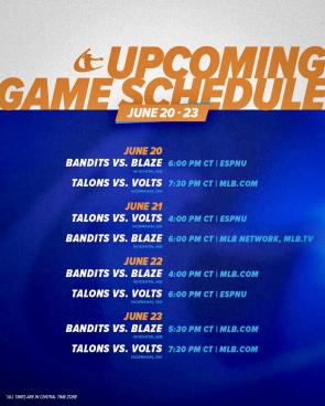 Weekend Schedule