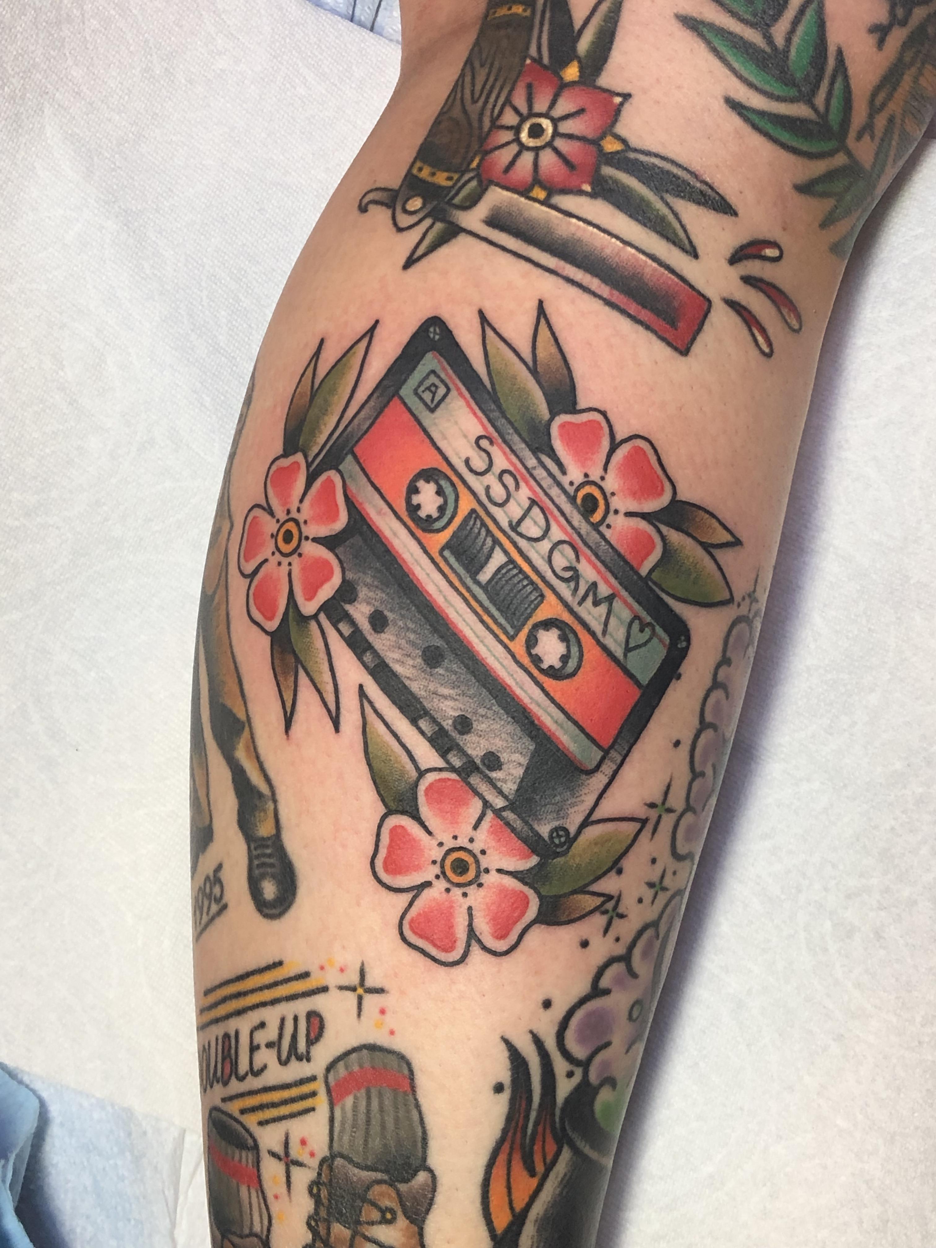 My Favorite Murder Tattoo Done By Kc X Tattoo In Bellingham Wa Traditionaltattoos