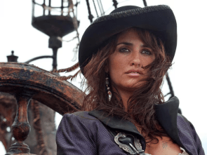 Penélope Cruz as Angelica in [Pirates of the Caribbean: On Stranger Tides]