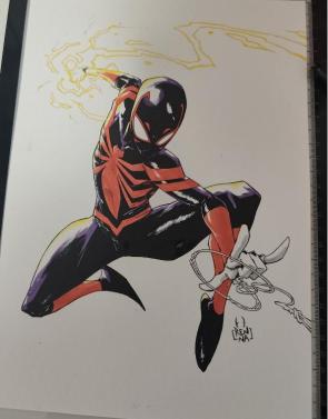 Miles Morales (Marco Renna) https://www.instagram.com/p/DT7jqVyiKHO/