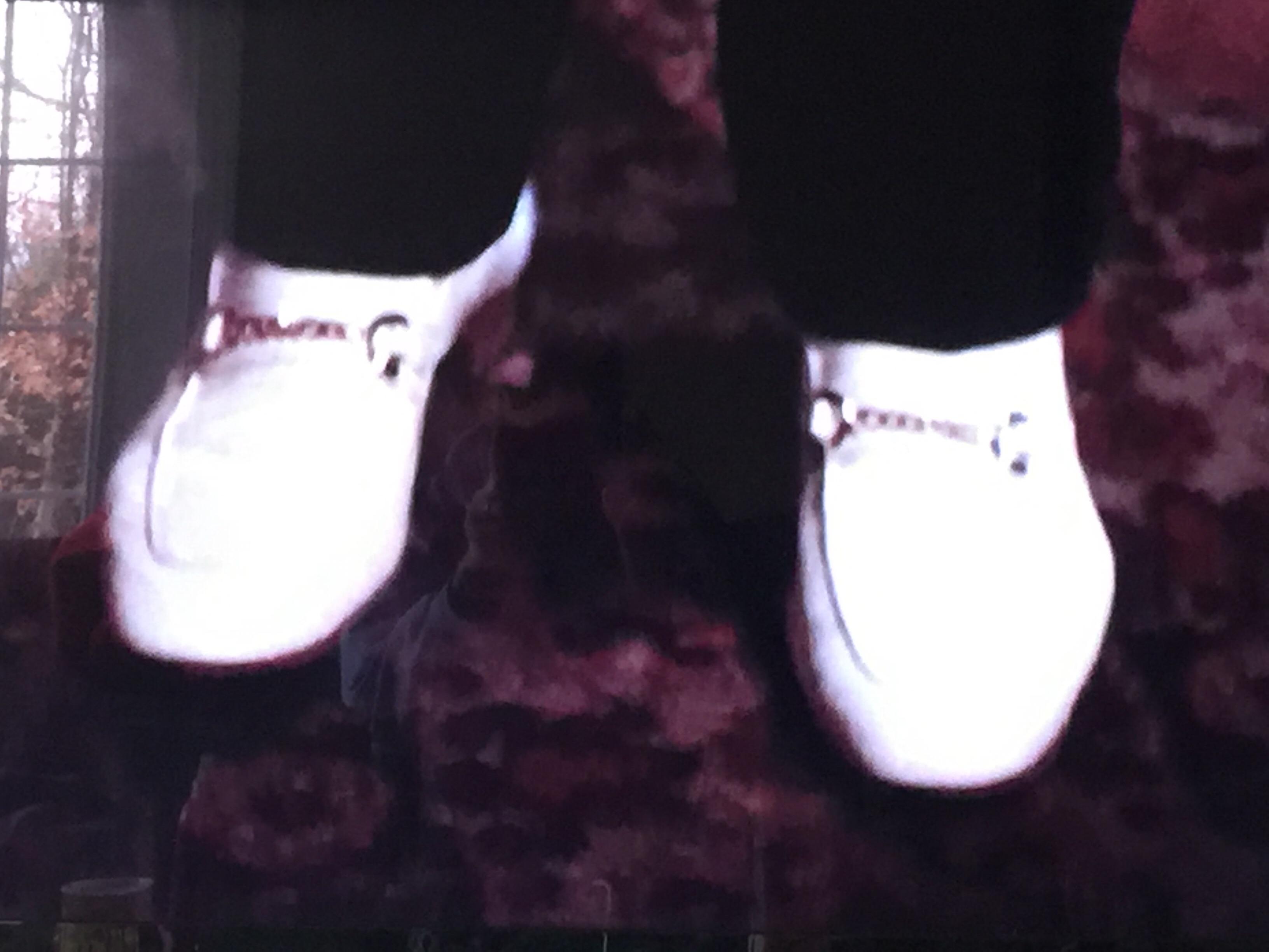 clark griswold white shoes