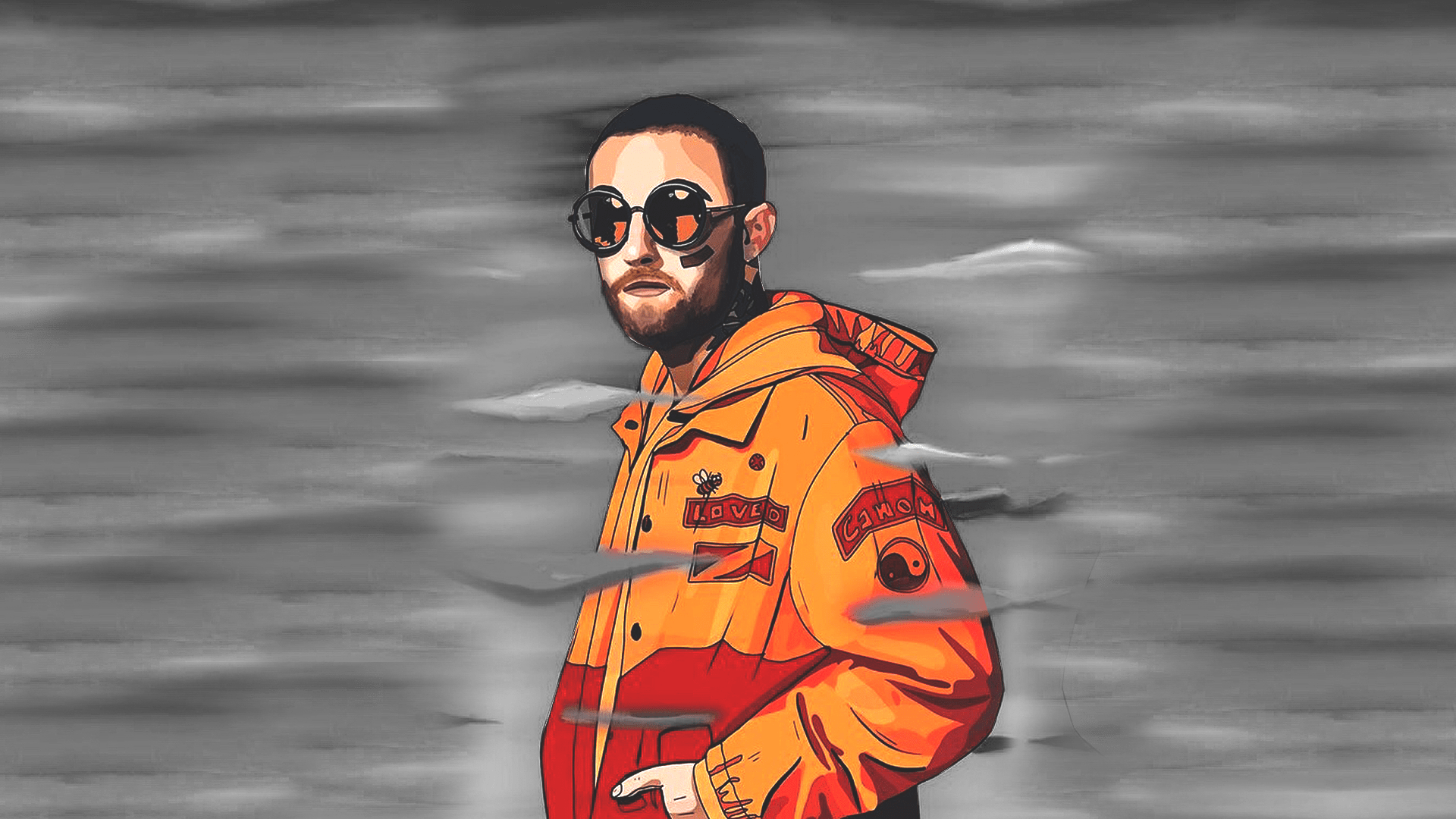 Mac Miller Wallpaper 1920X1080 - 1920x1080 Mac Miller Wallpaper