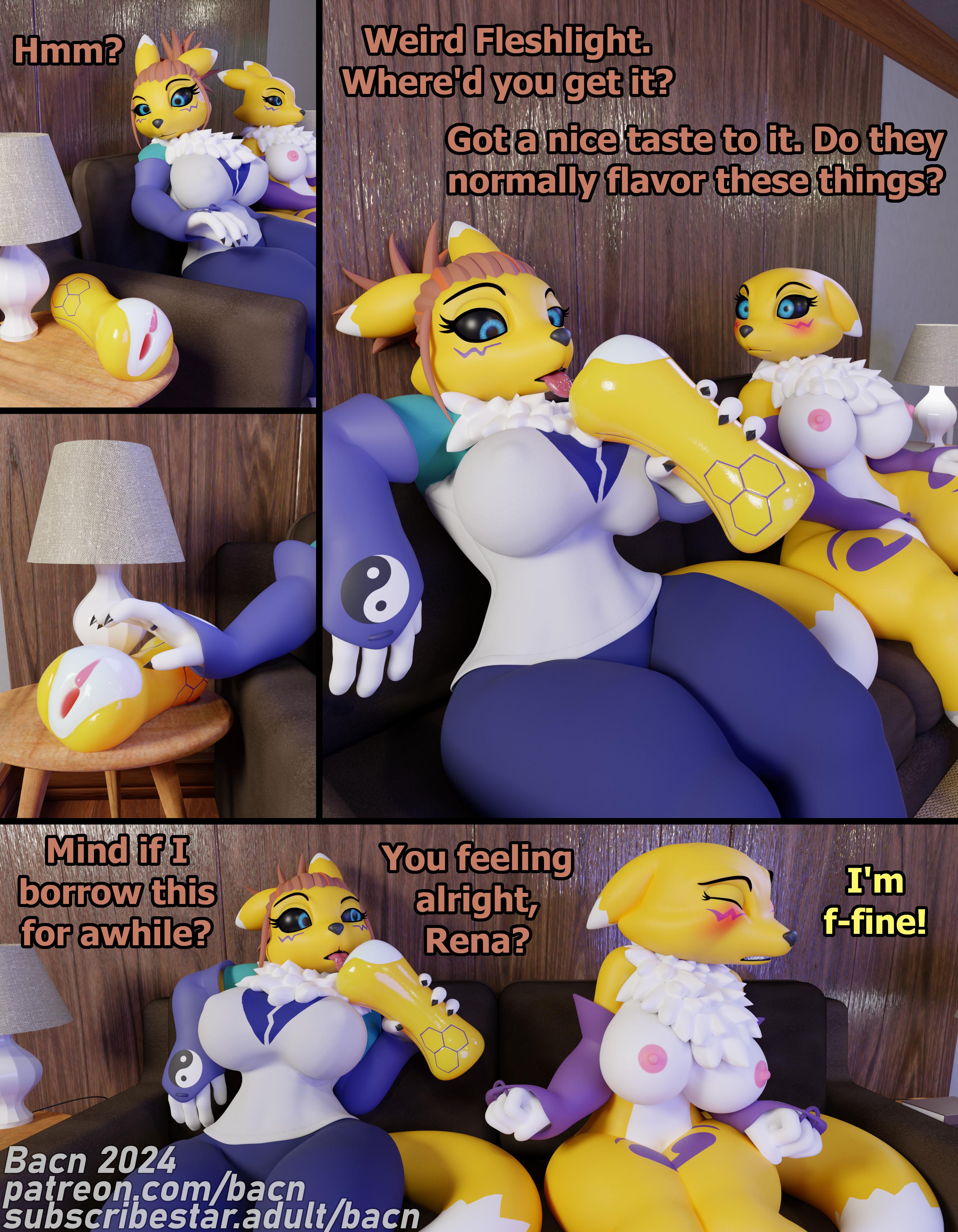 Weird Fleshlight [Digimon] (Bacn) : rrule34