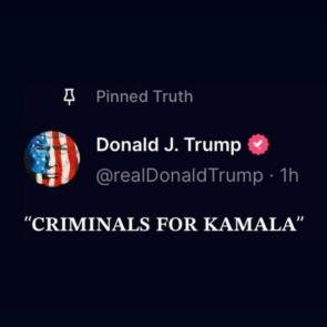 BREAKING NEWS: 34-time convicted felon endorses Kamala Harris 🇺🇸