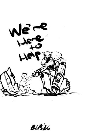 T51b Rescuing by Bryceburkeart