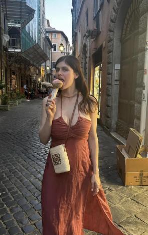 ‘A Roman gelato monster’-IG July 2024