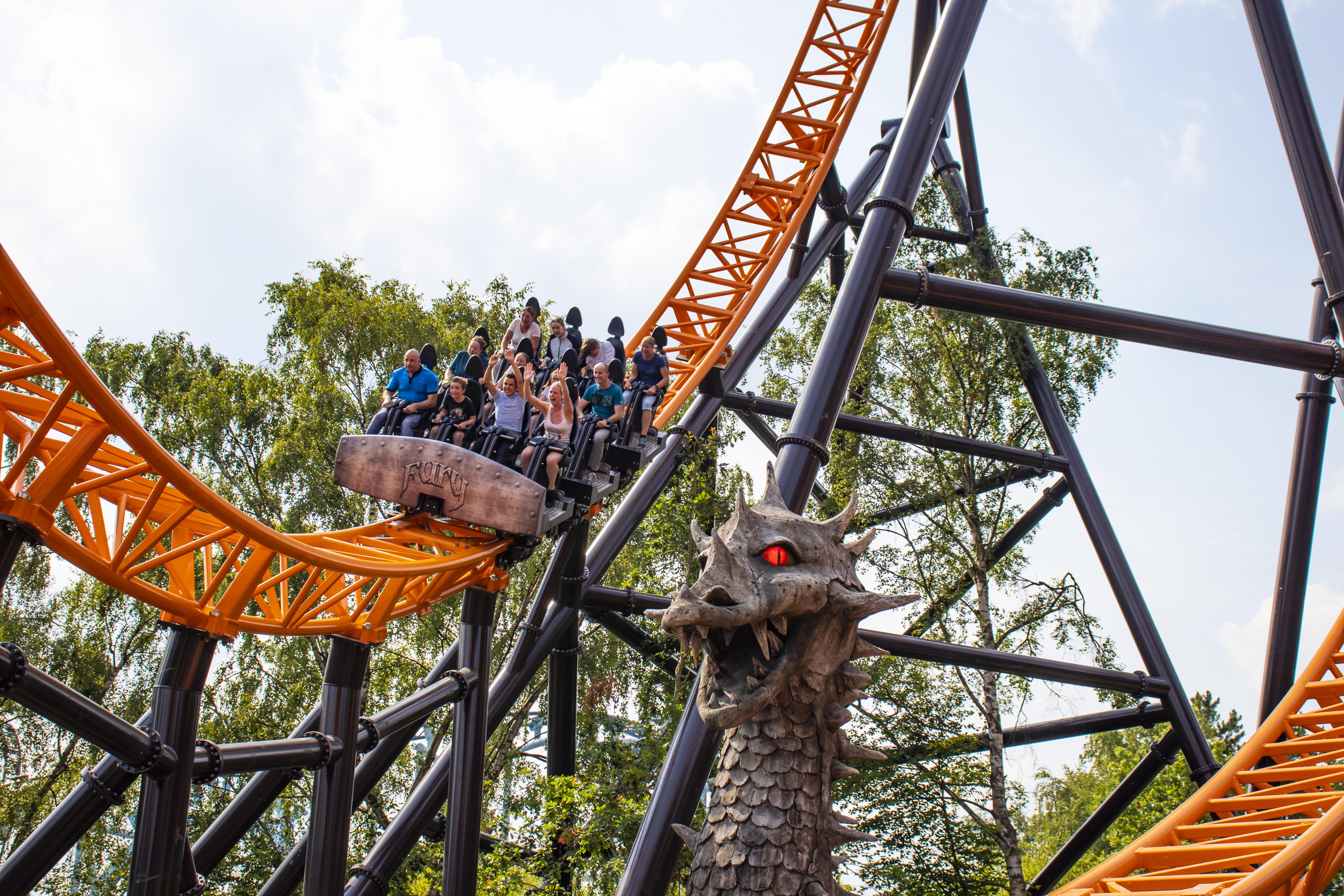 Fury At Bobbejaanland Is A Great Addition To The Park And It Certainly Ranks High In The Best Coaster Of Belgium List However I Thought That Forwards Was A Bit Forceless Backwards
