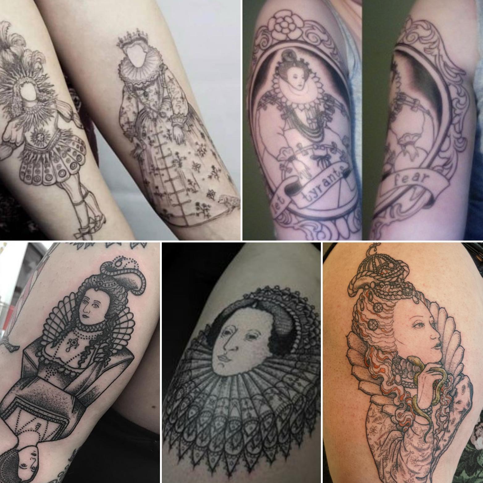 Queen Elizabeth I Commemorated In Tattoo Form (A Collection Of What I've Found Online So Far). : R/Tudorhistory 1564_x_1564_jpg
