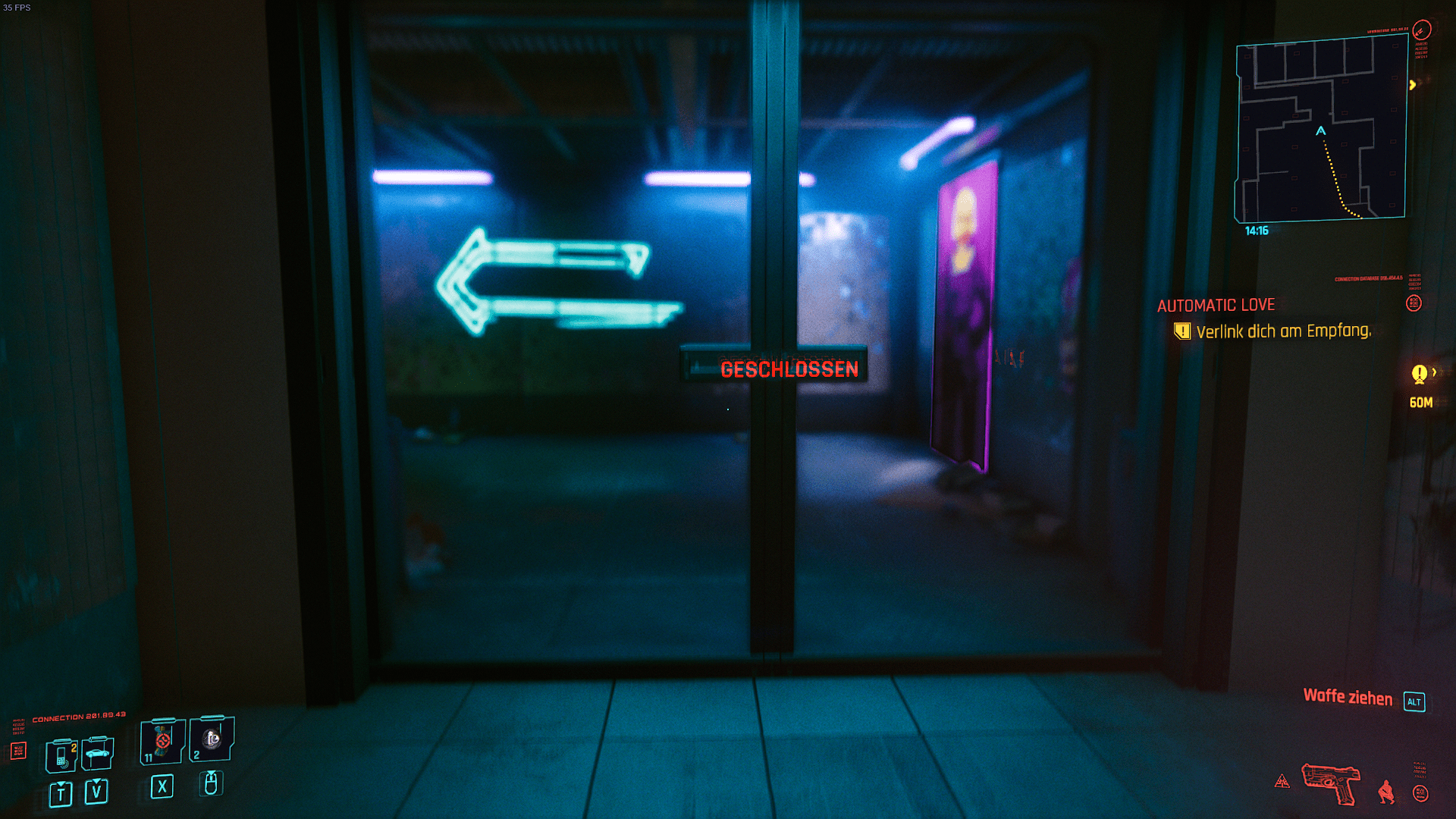 Automatic Love Cyberpunk 2077 Angel Or Skye Quest Guide Enter Vip Area Woodman 