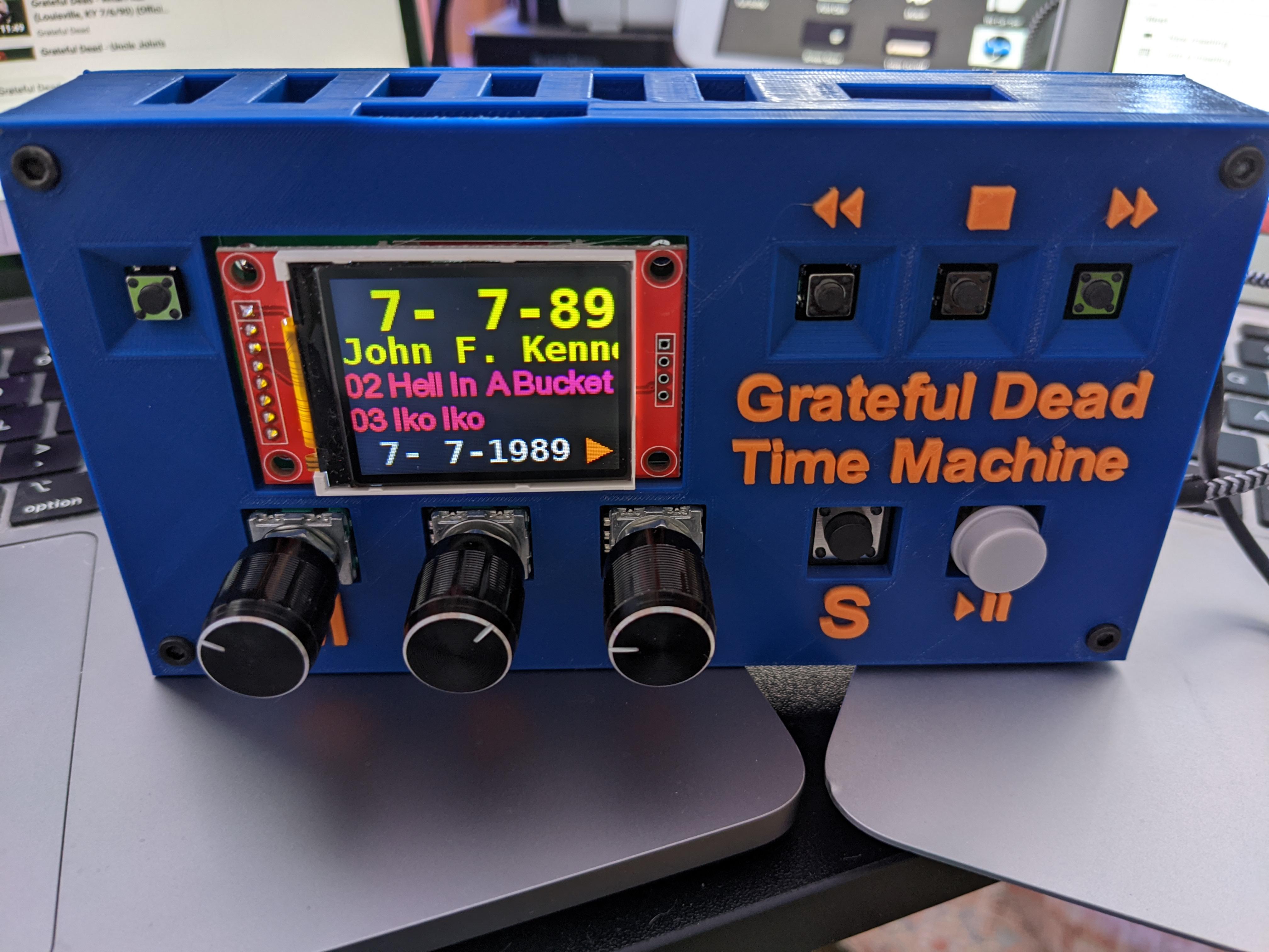 The grateful dead time machine is, in fact, every bit as cool as