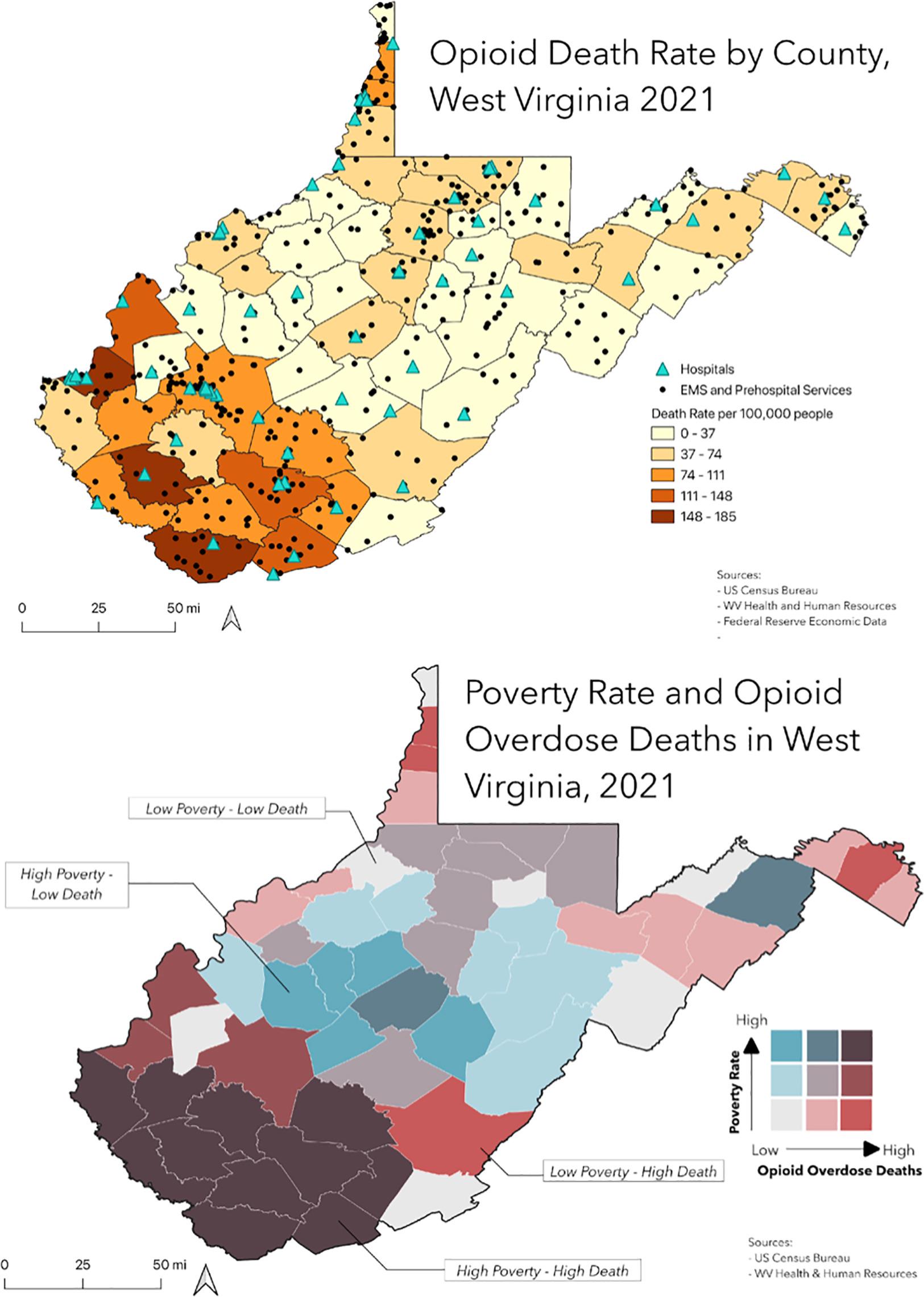 Opioid problems in West Virginia : rMapPorn