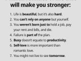 7 Harsh Realities Of Life That Will Make You Stronger R Motivation