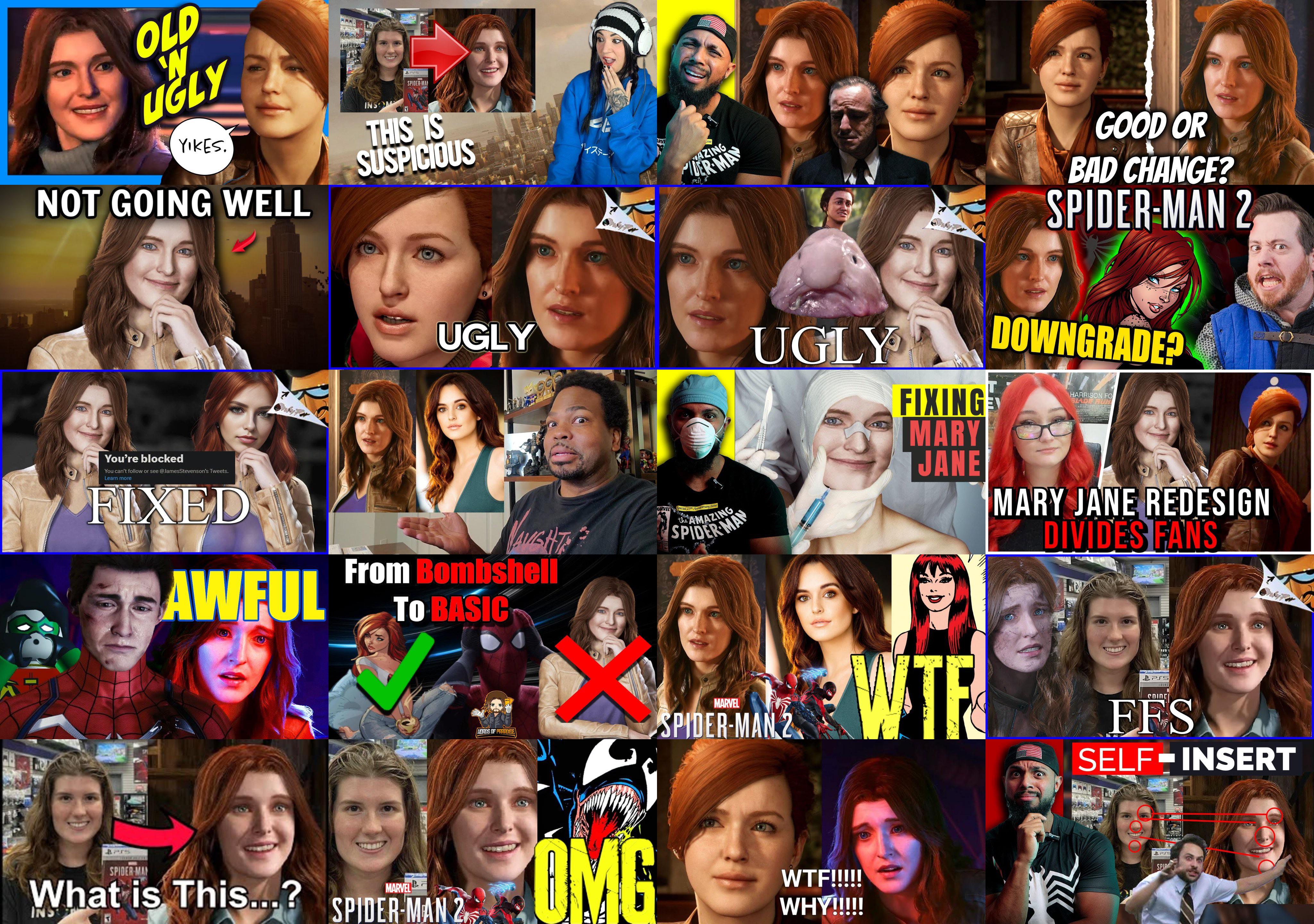 The state of this fanbase over a 3D face : rspiderman2