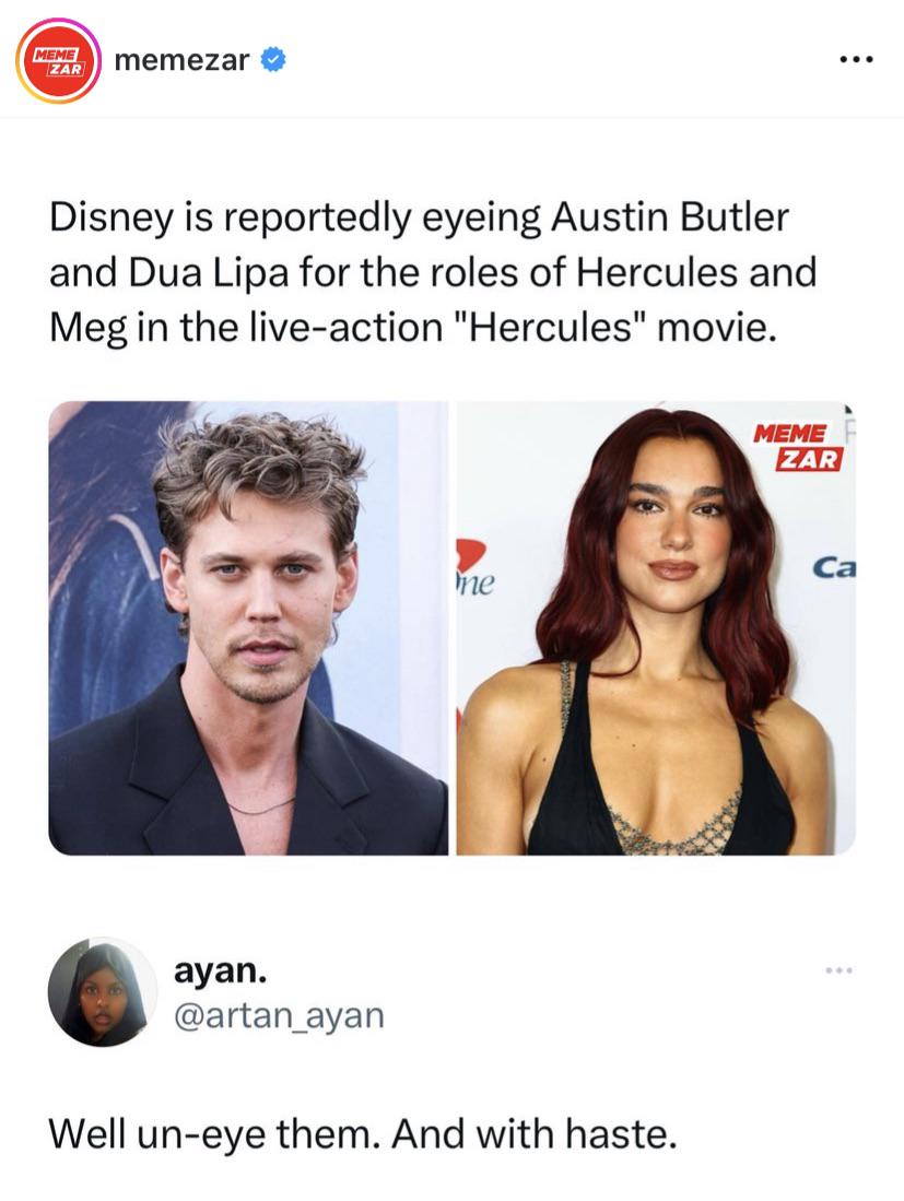 Theres gonna be a live Hercules movie? : rclevercomebacks