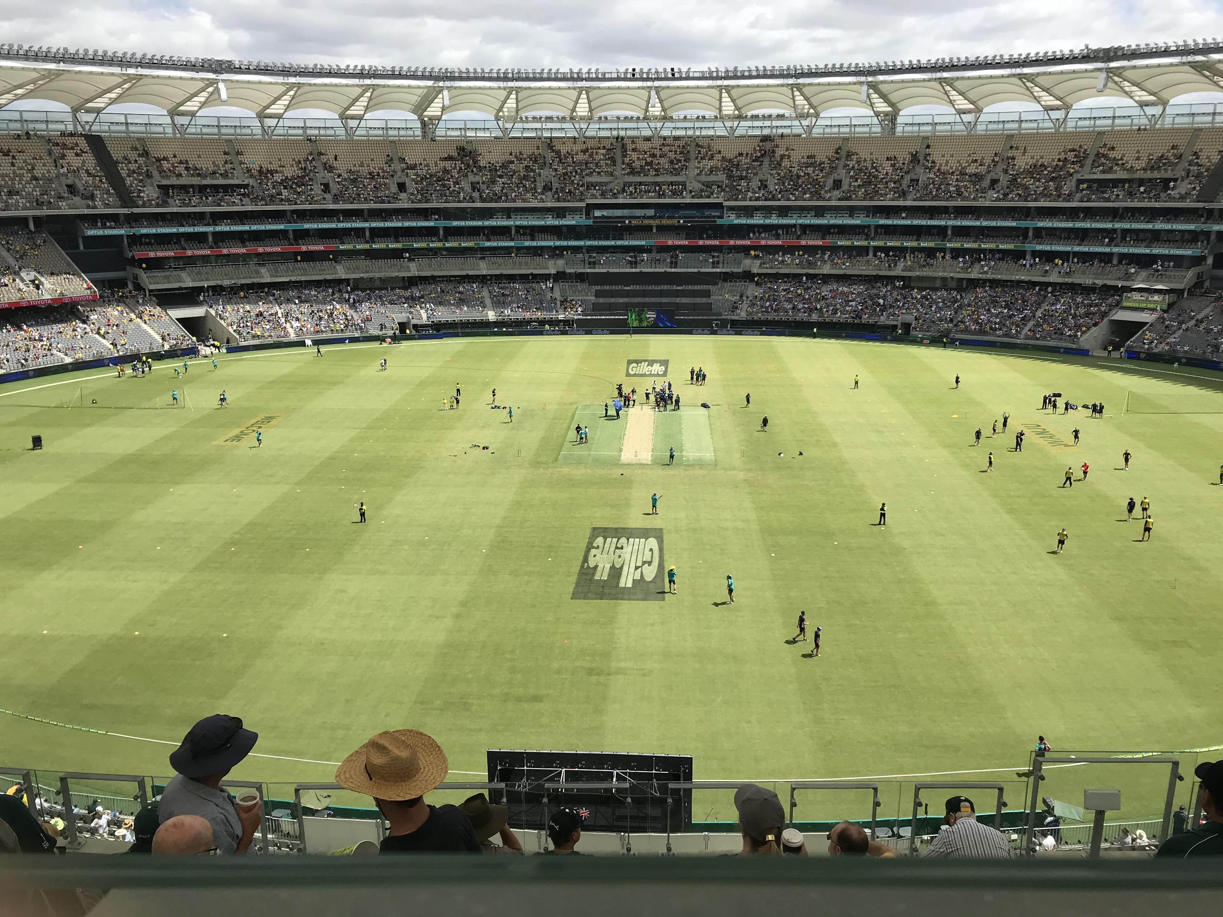 Optus Stadium Virtual Seating View - Optus Stadium: View from the AFL centre wing : AFL