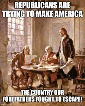 Republicanism has gone from a political party/ideology, to a mental disorder