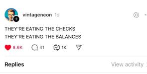 They’re eating the rights of the people that live there