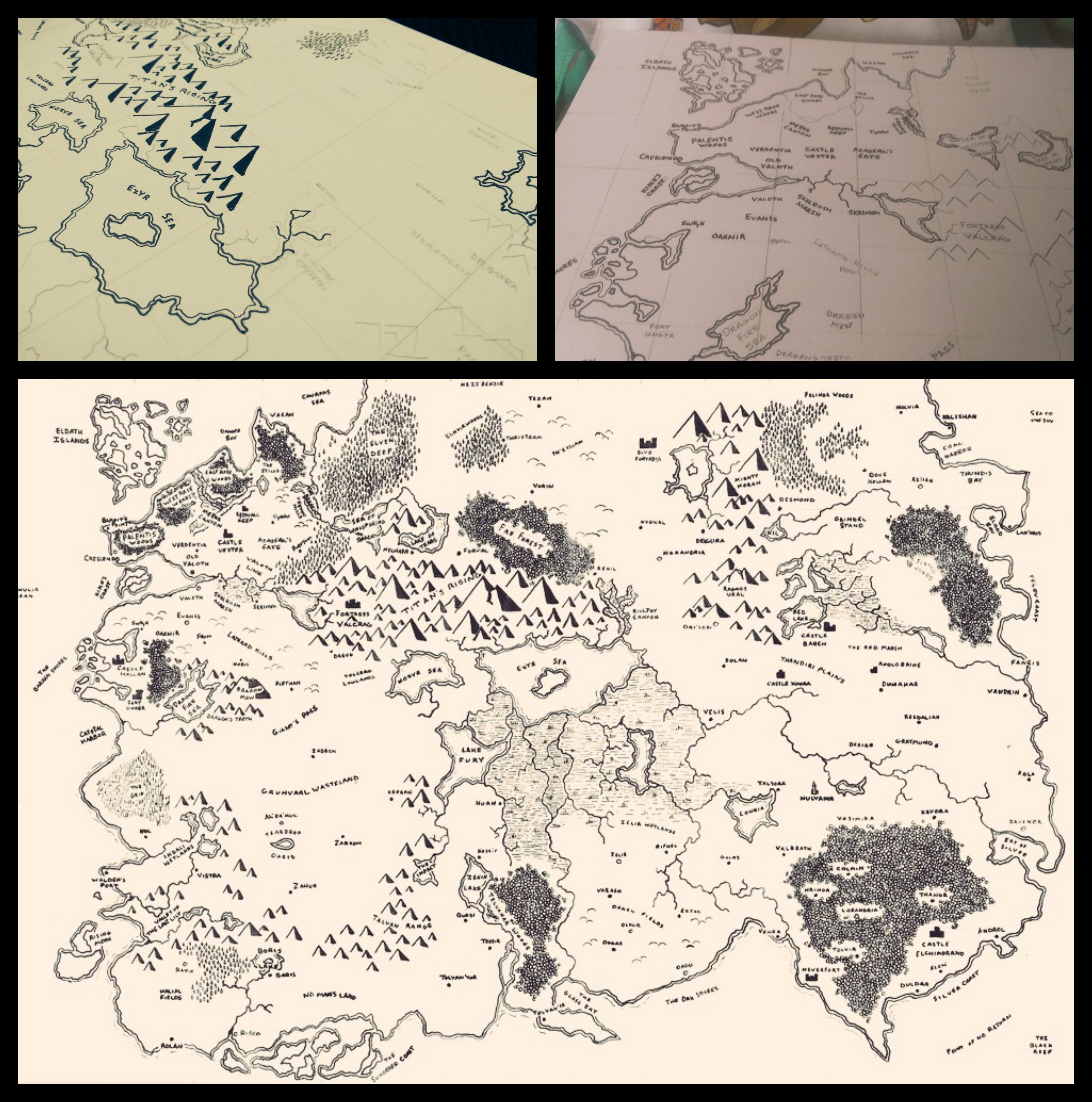 art commissions are open for custom hand drawn fantasy map of your world rdnd on fantasy map drawing app