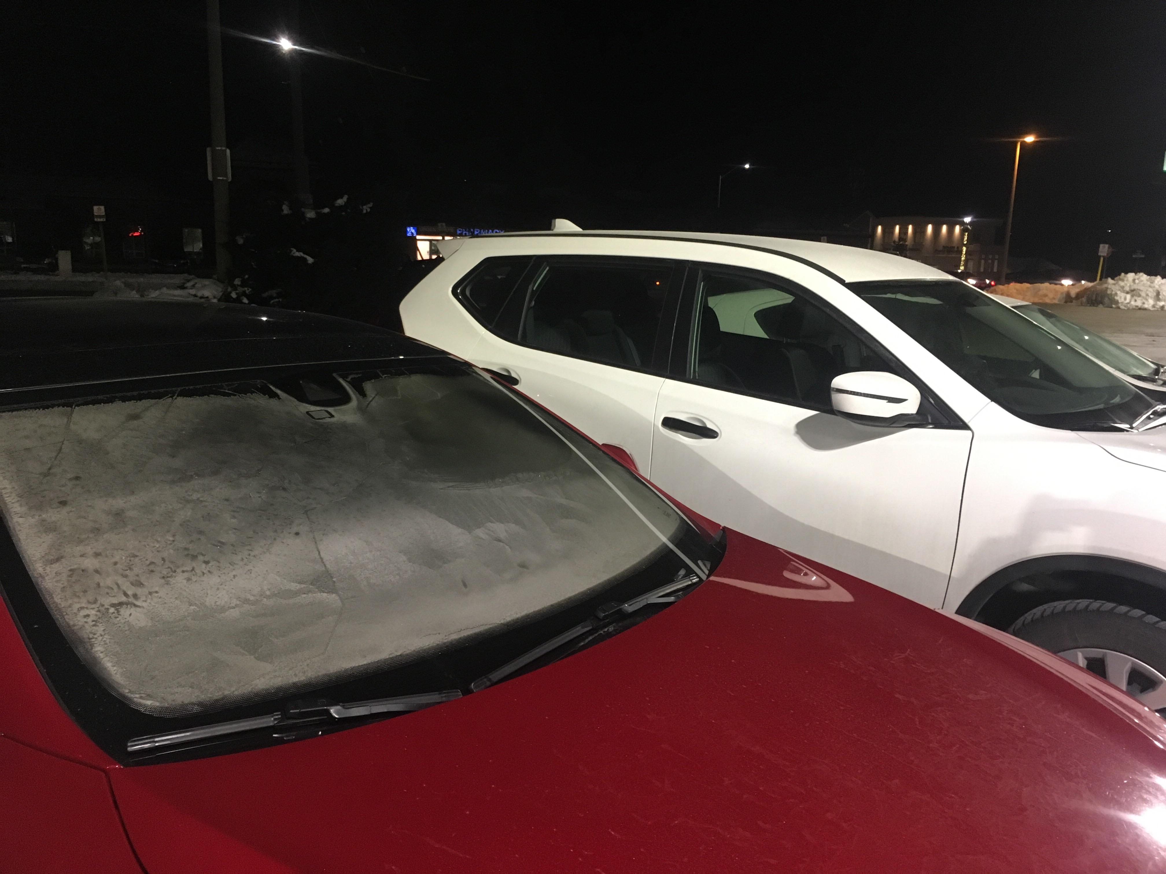 why does my windshield freeze solid and not others this happens quite a bit help rteslamotors on can you use windex on car windows reddit