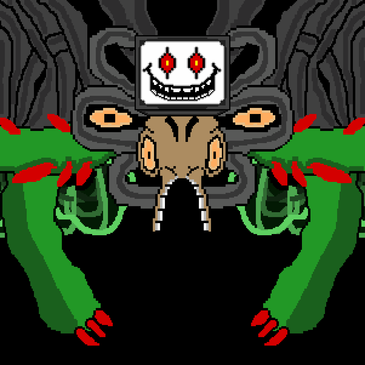 Omega Flowey Laughing Damn R Undertale 