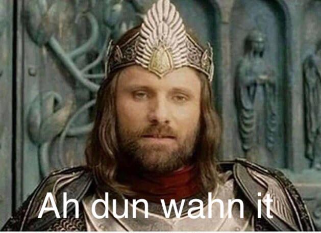 Gods the writing was strong then