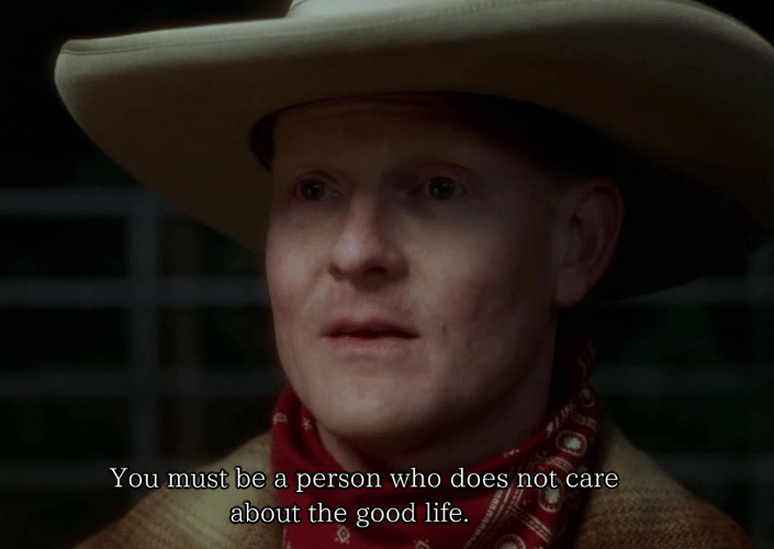 #davidlynch #twinpeaks #amazing #pretty #love #cine . Mulholland Drive Cowboy Template R Memetemplatesofficial