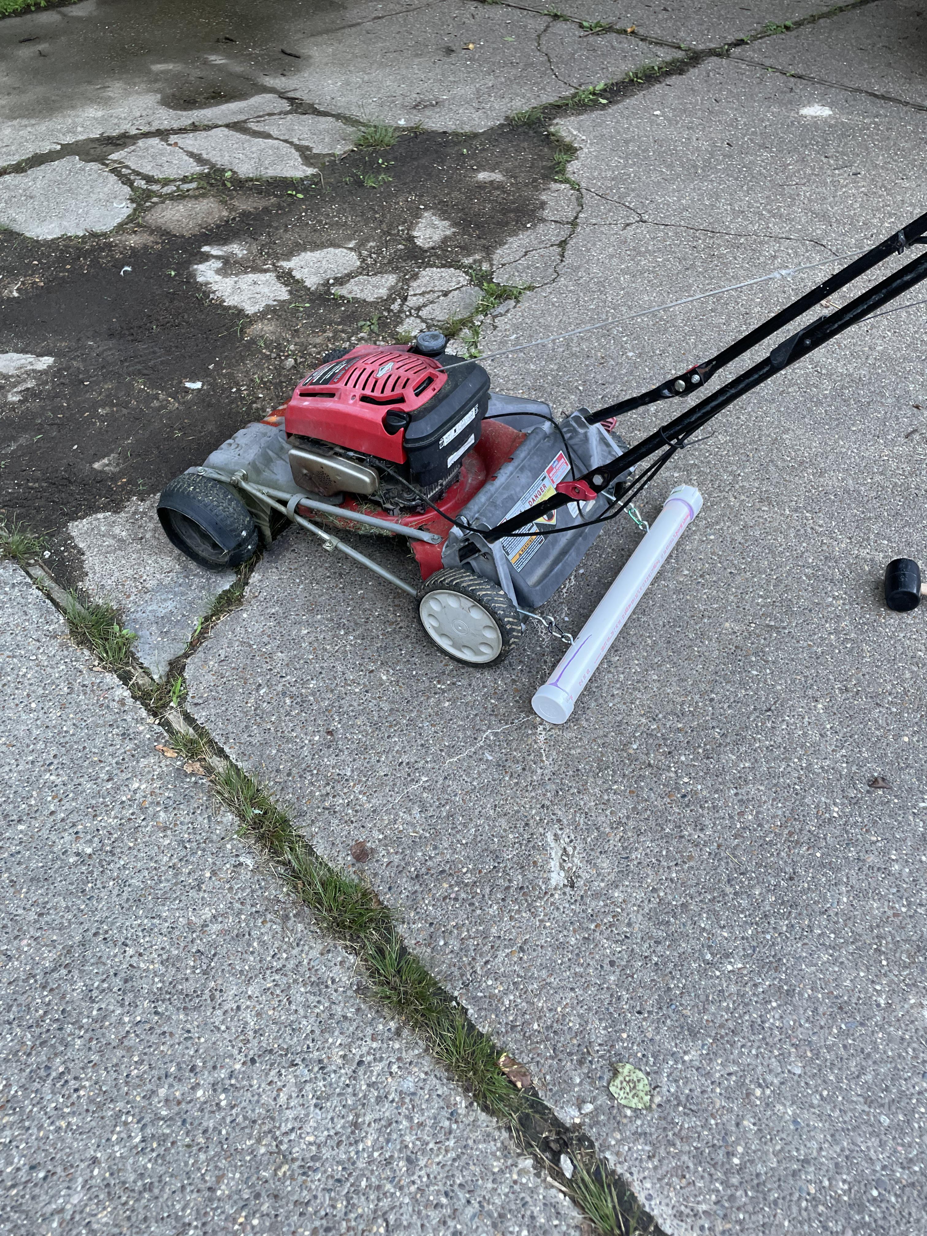 Lean mean striping machine : rlawncare