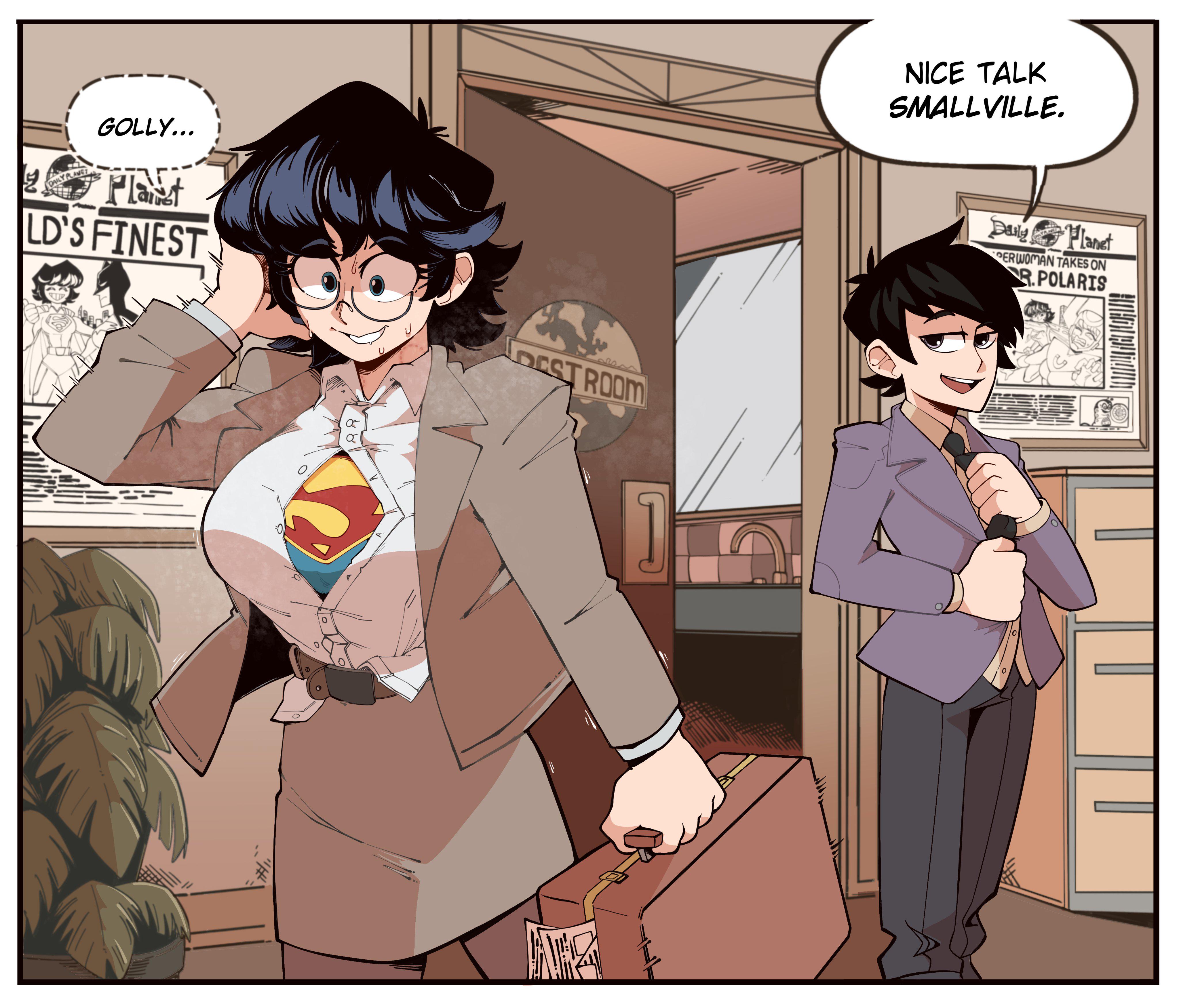 Clara Kent sexy anime porn videos and GIFs