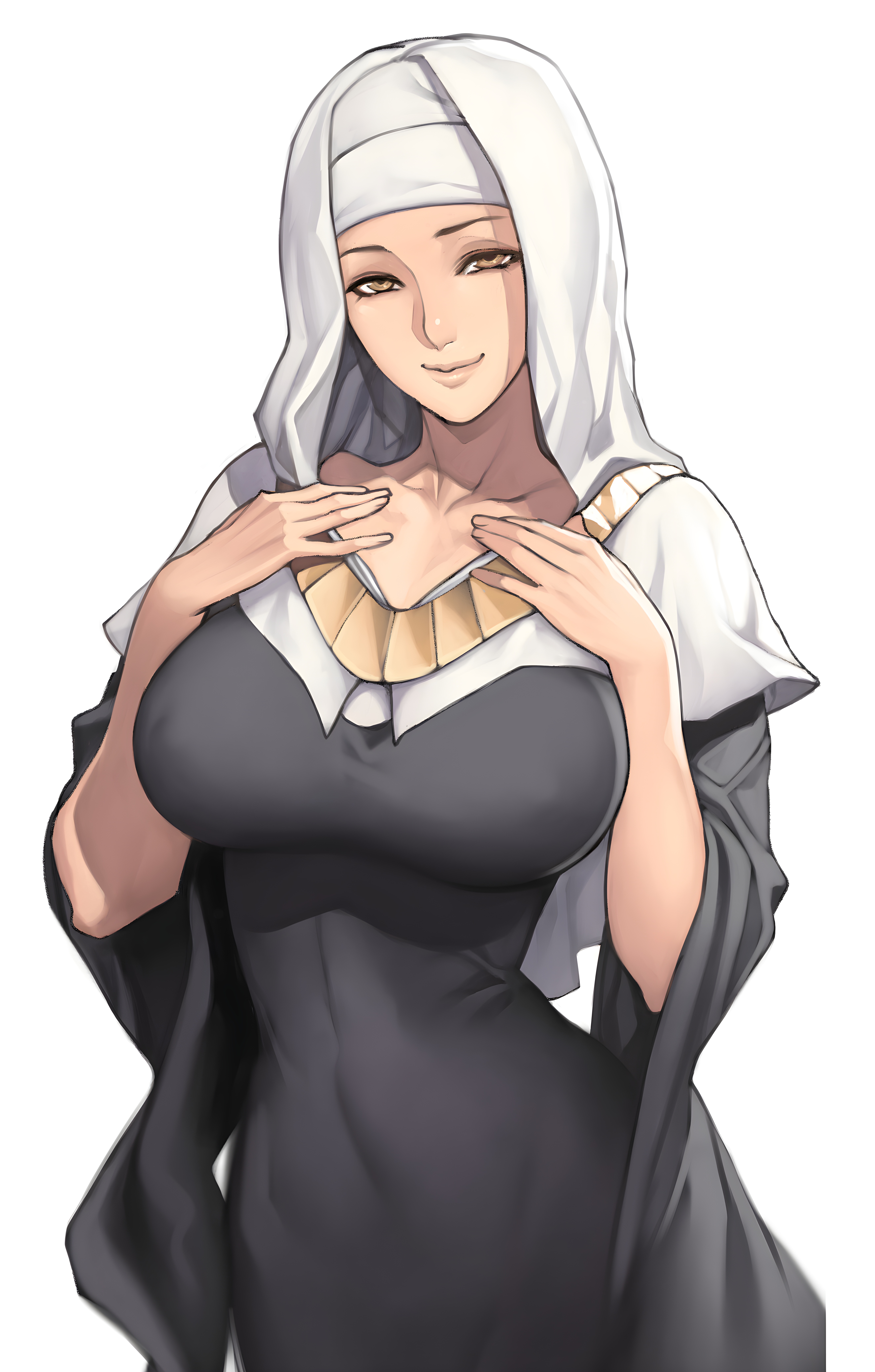 Sexy Anime Nun