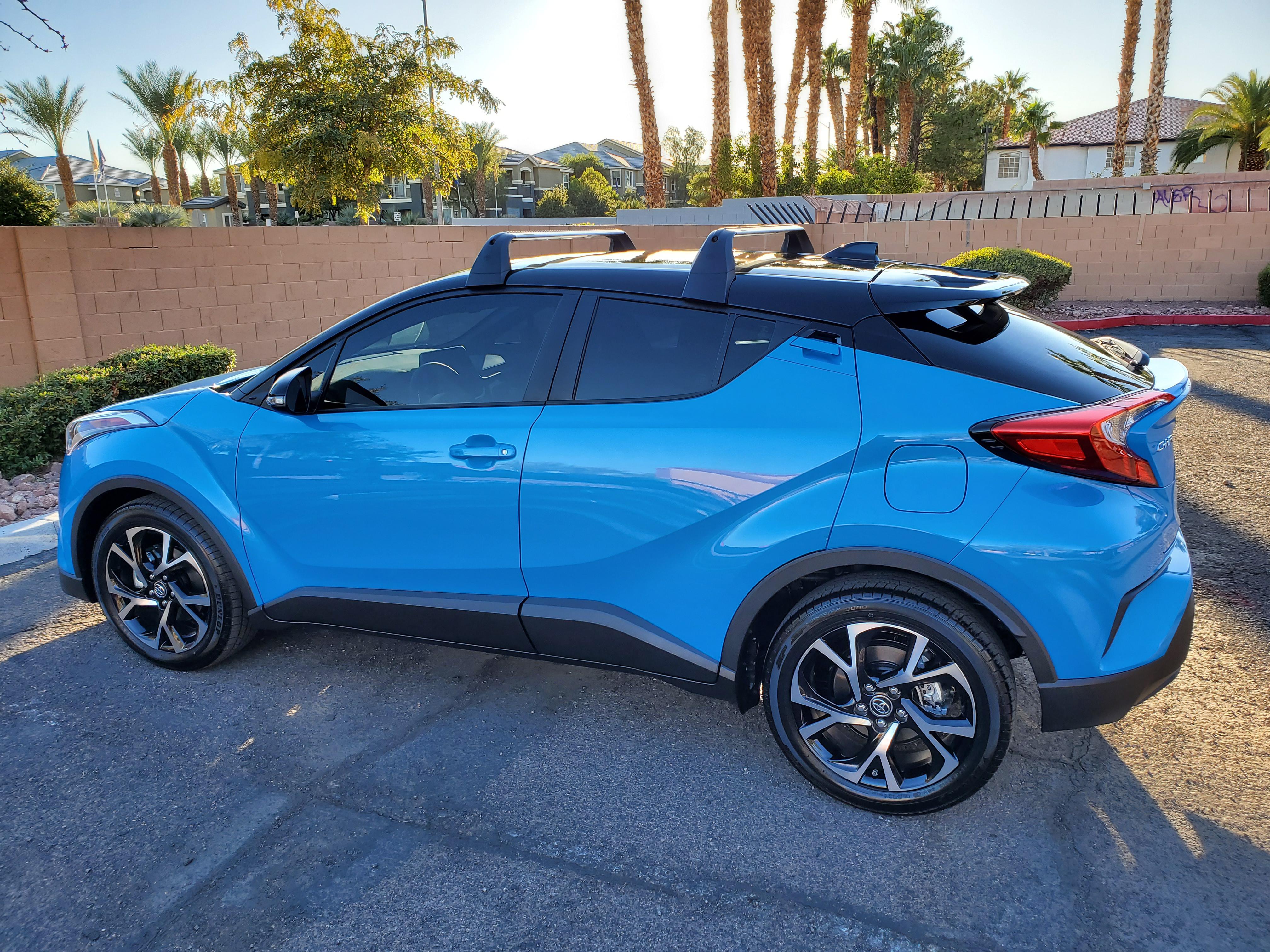 My new 2019 toyota c-hr xle