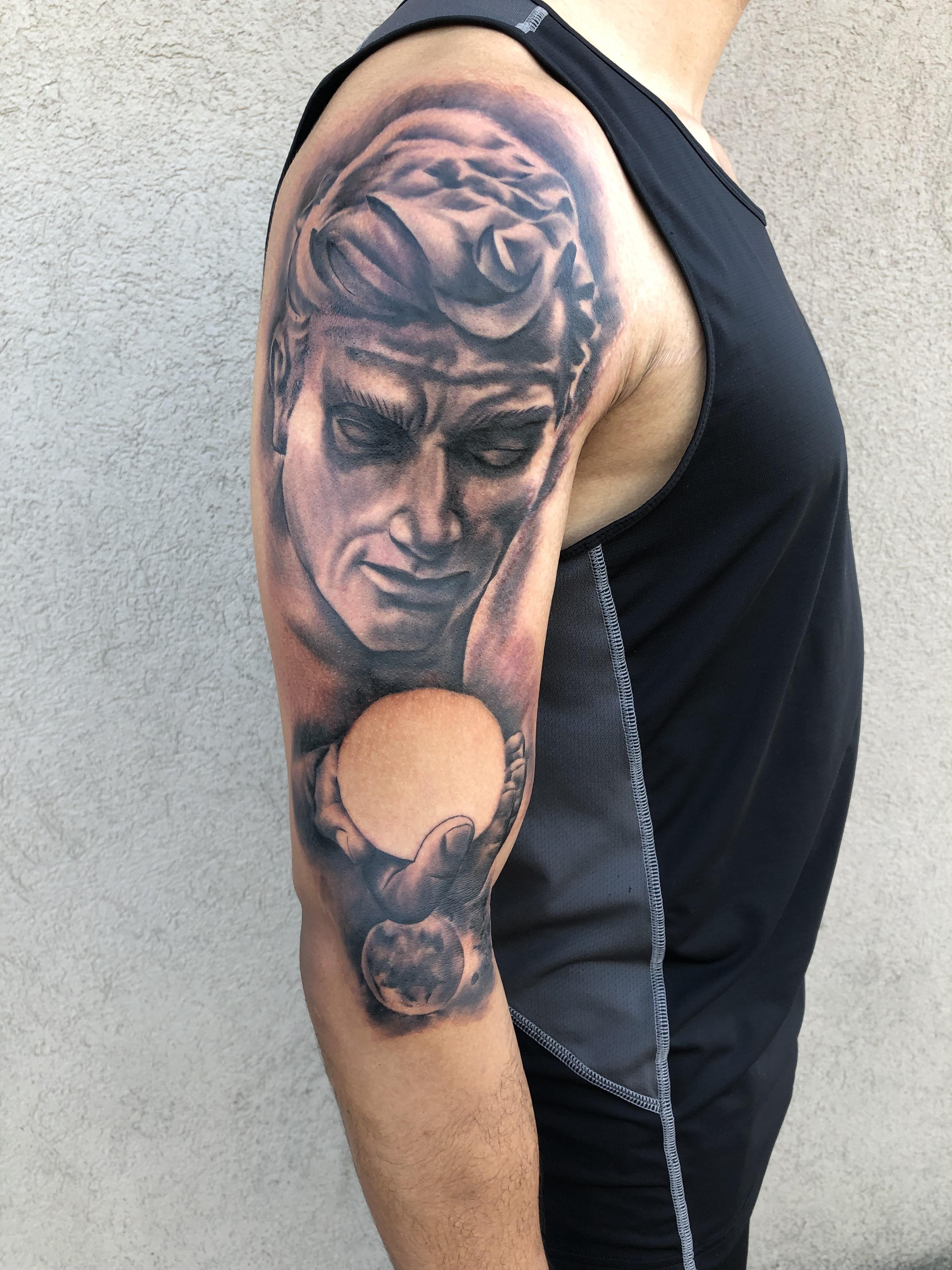 John barrymore here are some helpful links: Spirit Of Detroit By Alec Turner At Black Label Tattoo Eugene Or Tattoos