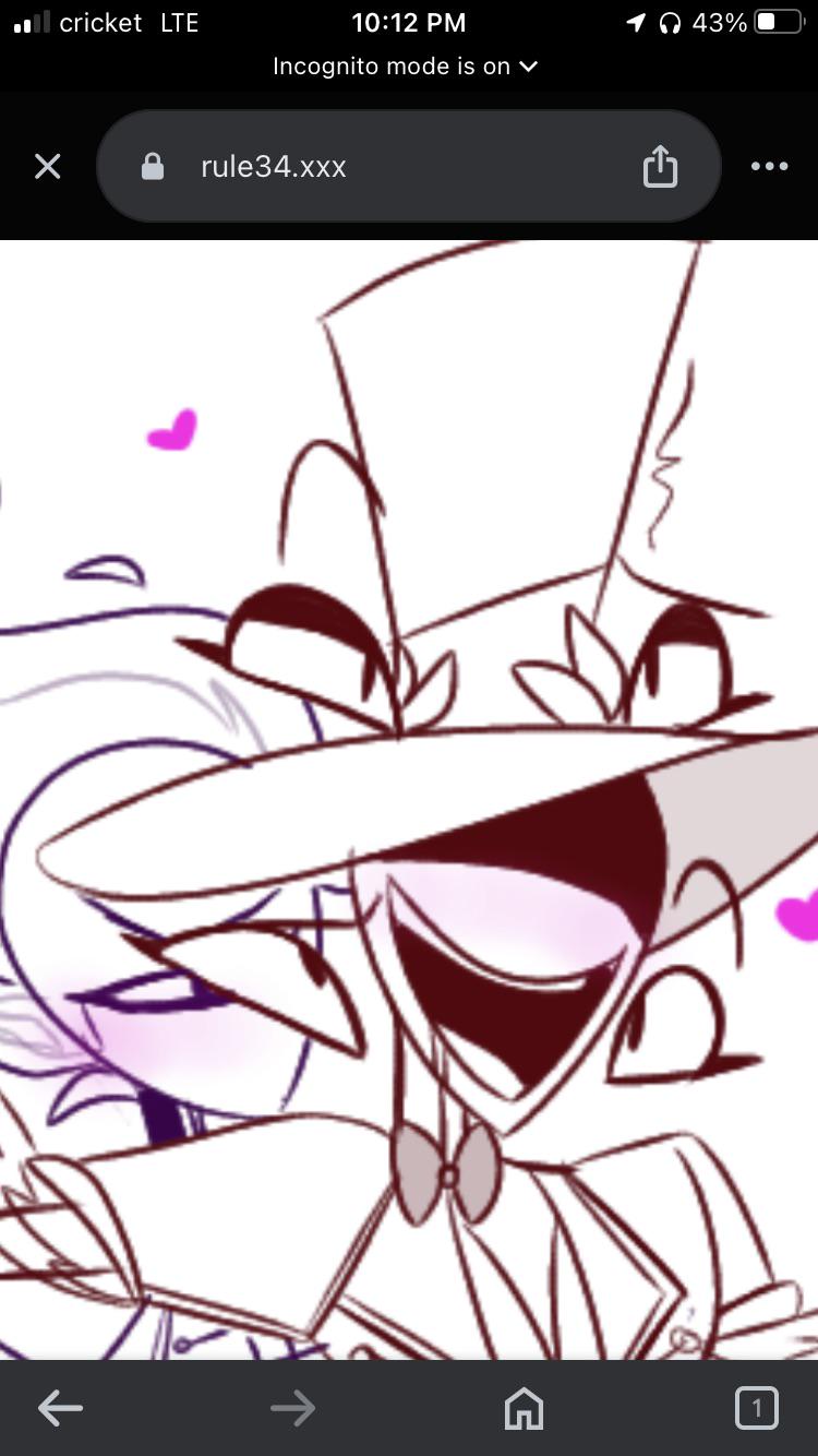 Hes so you guys think the Big G will think of his cursed rule34?? : r hazbin