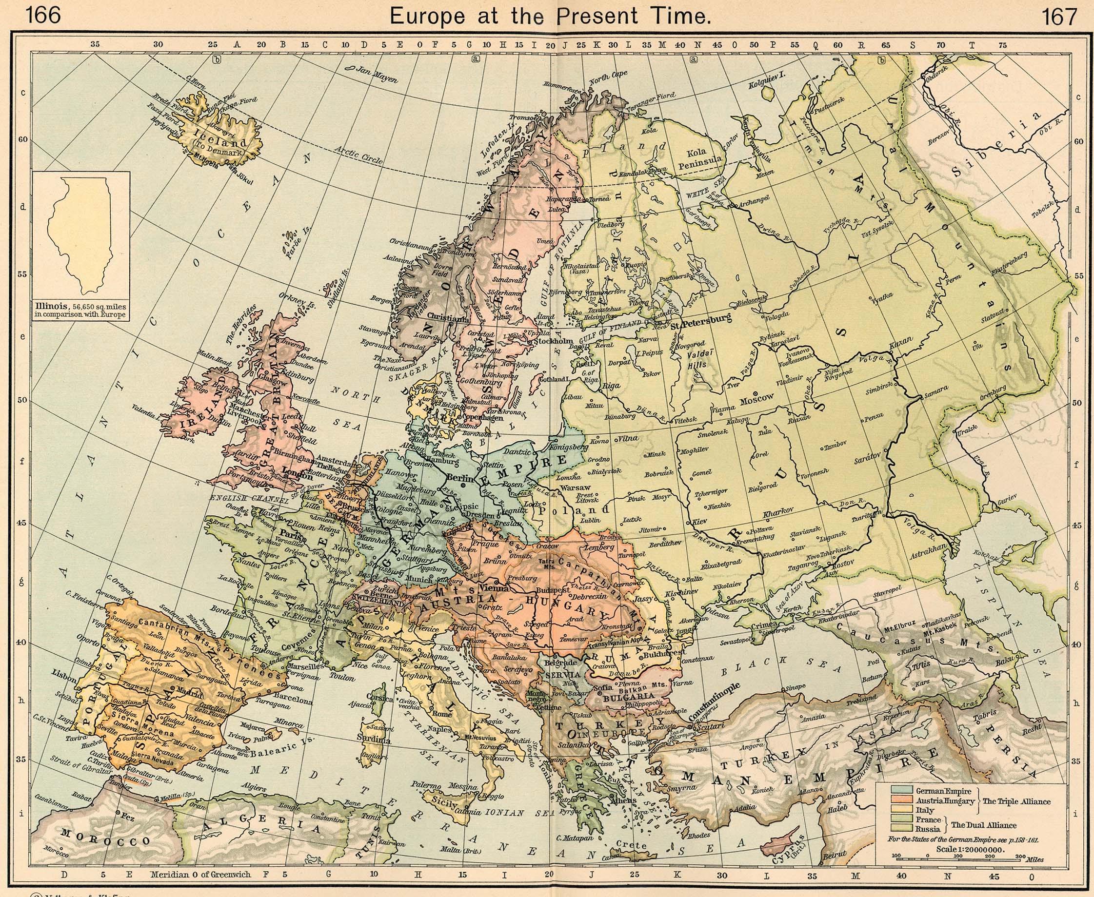 Map of europe ~1914 [800 x 656]