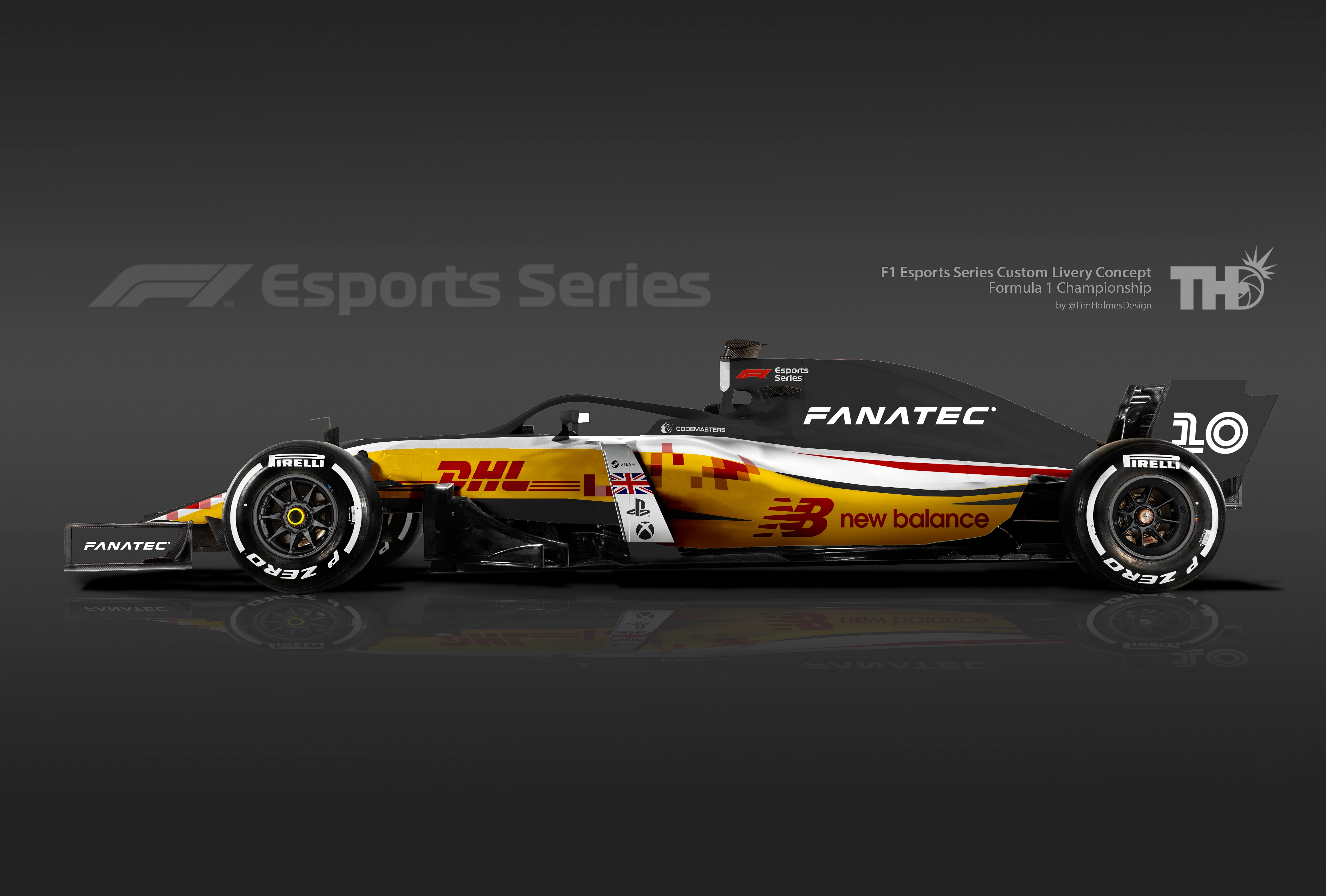 New F1 Esports Livery Design Formula1
